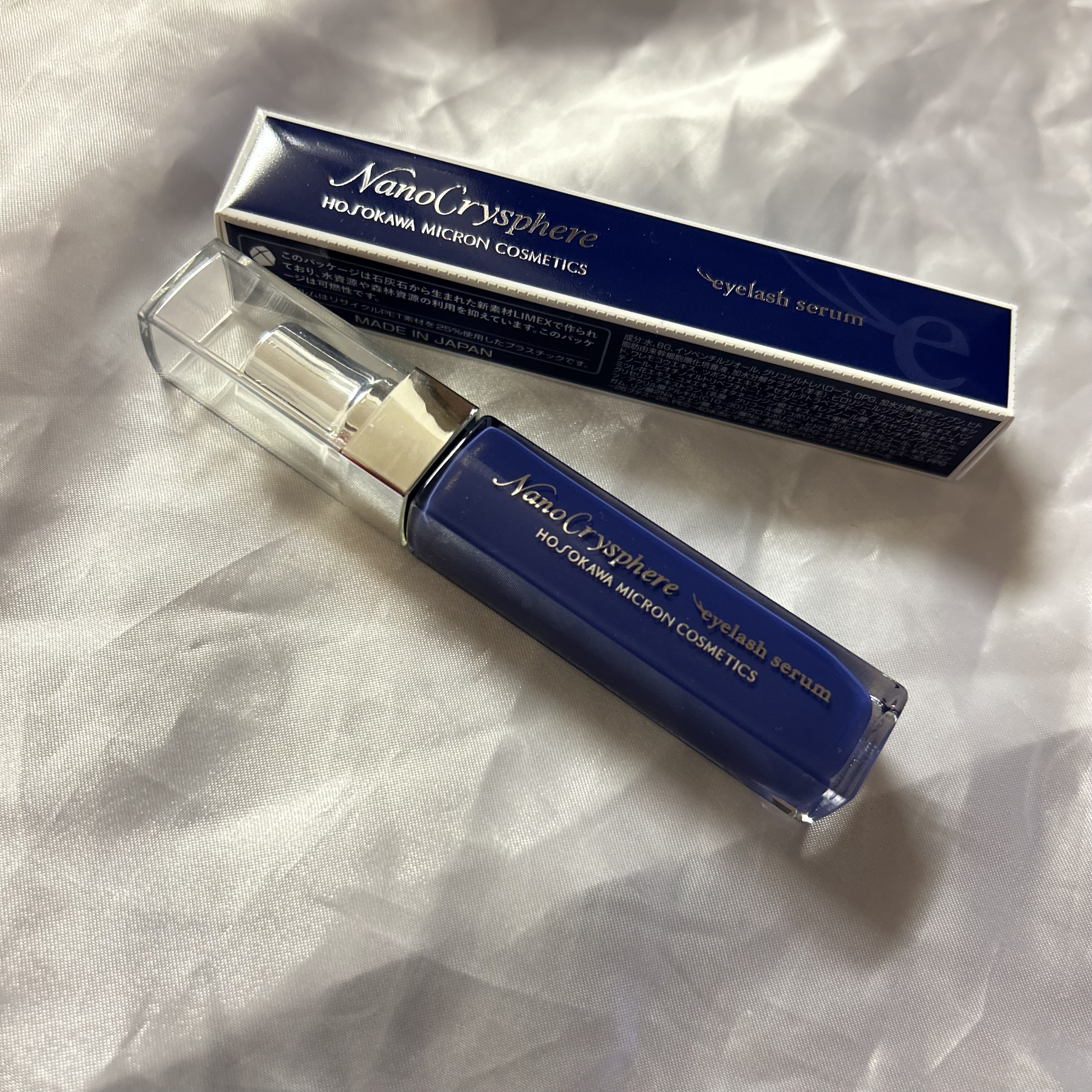 ナノクリスフェアアイラッシュセラム/ナノクリスフェア/まつげ美容液を使ったクチコミ（2枚目）