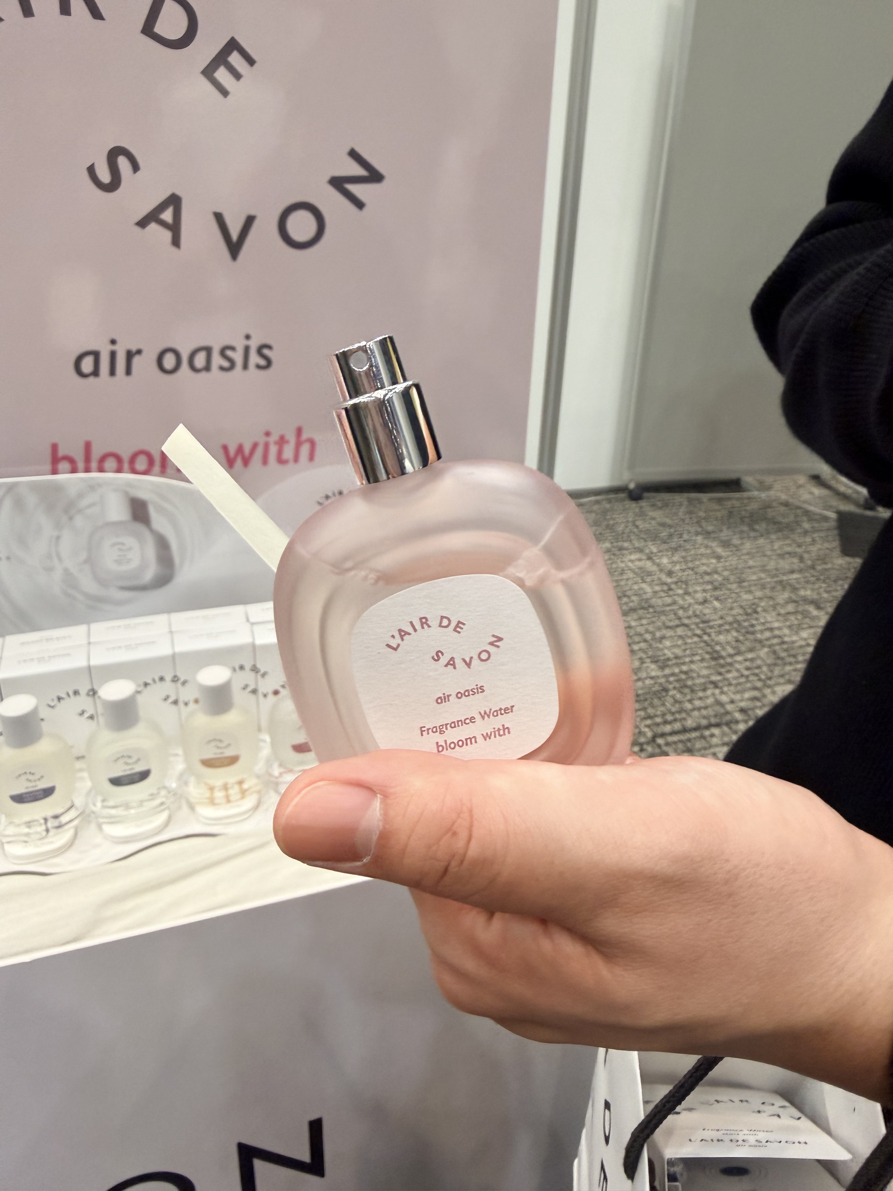 レールデュサボン エアオアシス フレグランスウォーター  ブルームウィズ/レールデュサボン/香水(その他)を使ったクチコミ（2枚目）