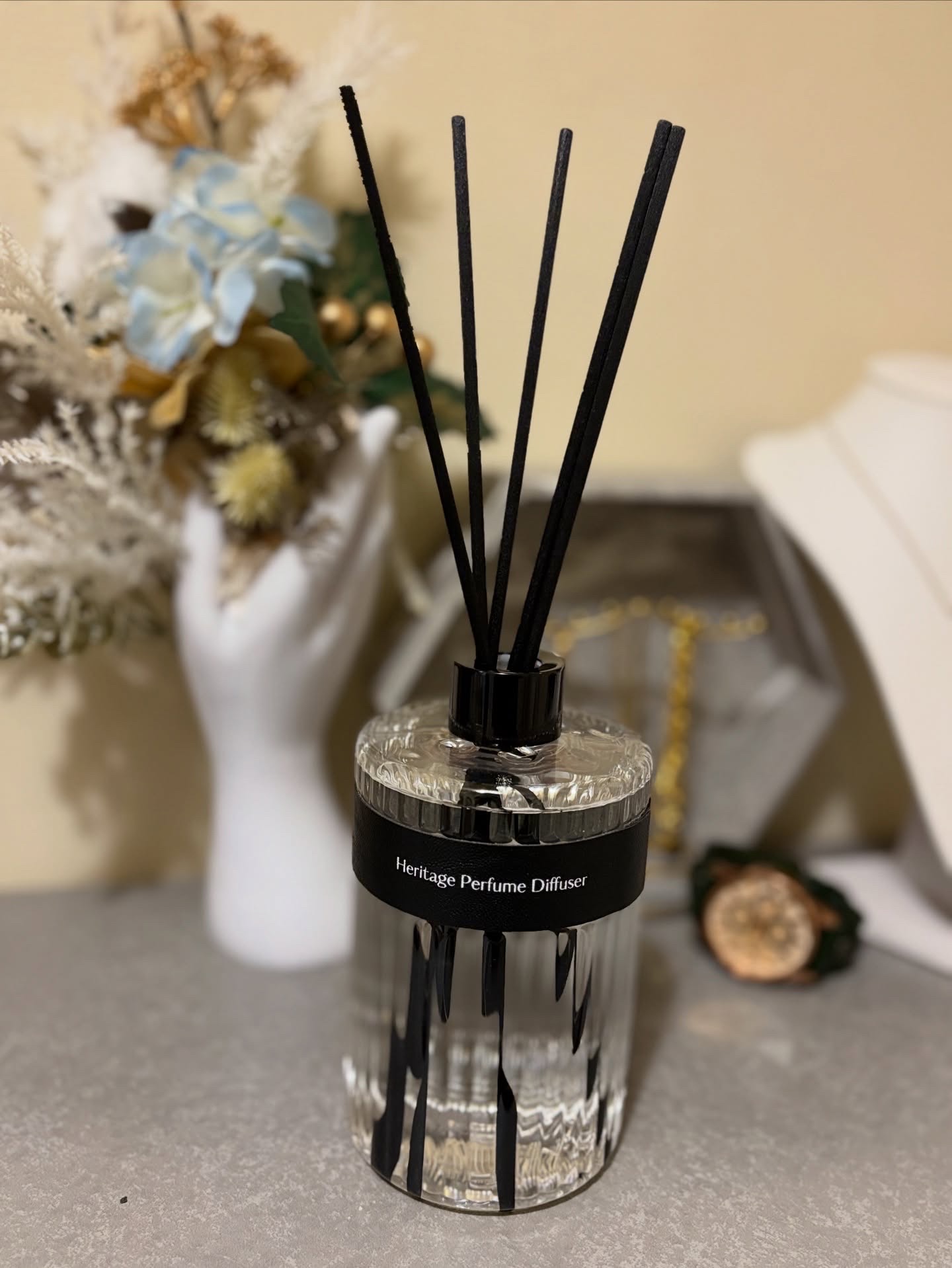 ヘリテージディフューザー/hetras/ルームフレグランスを使ったクチコミ（3枚目）