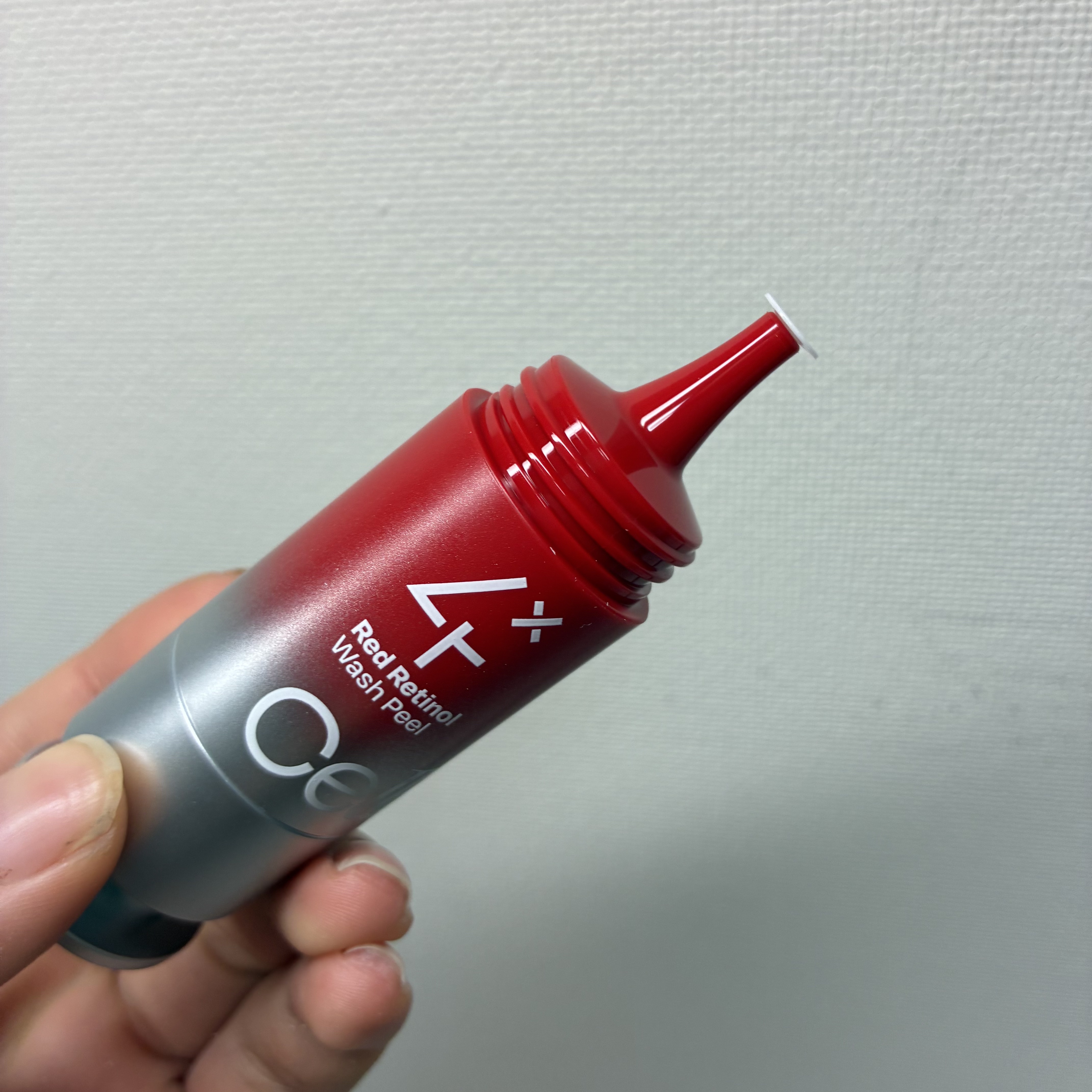 レッドレチノールウォッシュピール/Celladix/ピーリングを使ったクチコミ（2枚目）