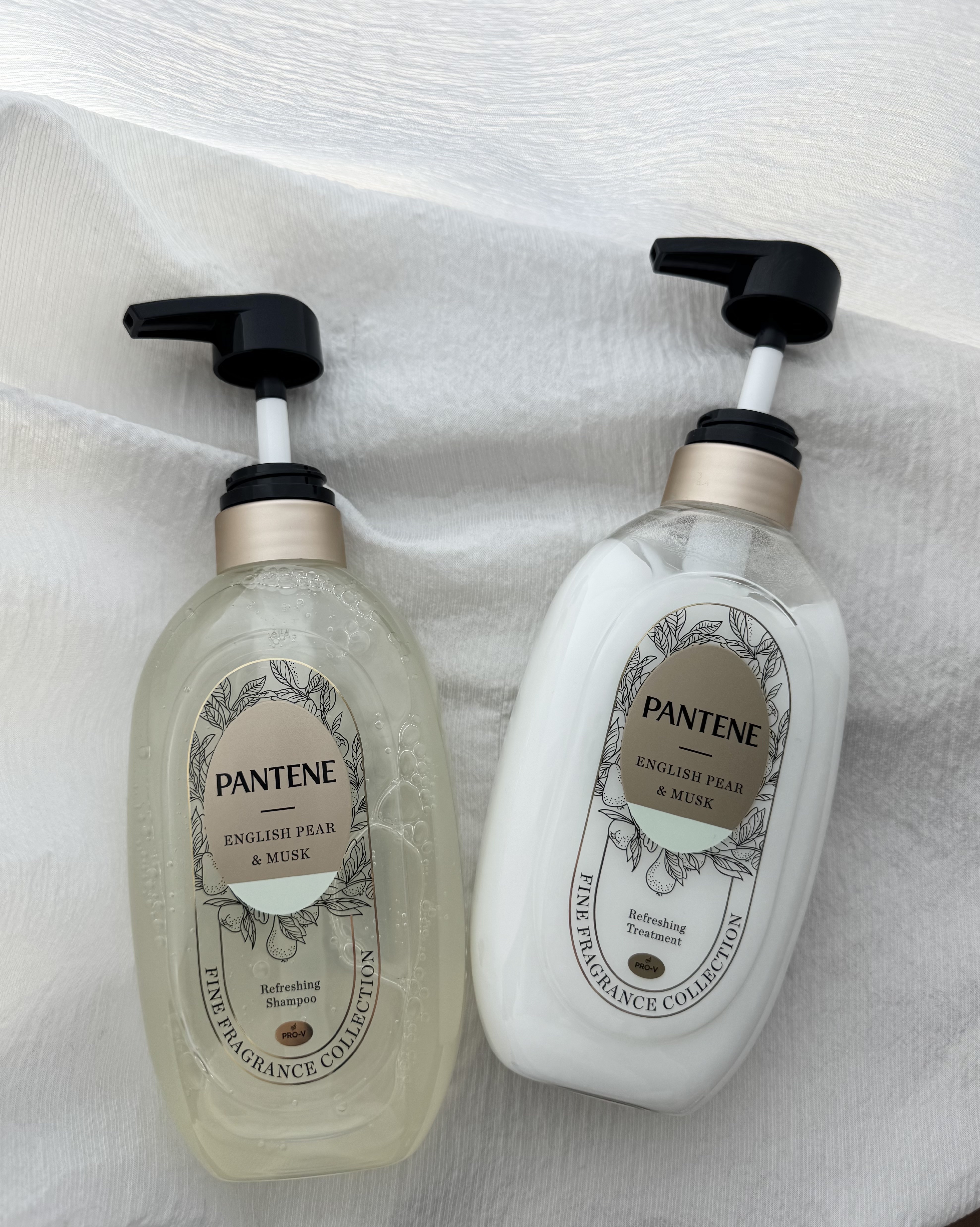 ファインフレグランスコレクション イングリッシュペアー＆ムスクの香り リフレッシングシャンプー/トリートメント/パンテーン/市販シャンプーを使ったクチコミ（1枚目）