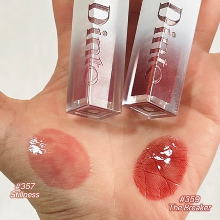 ミラーレスリップオイルグロス/Dinto/リップグロスを使ったクチコミ(2枚目)