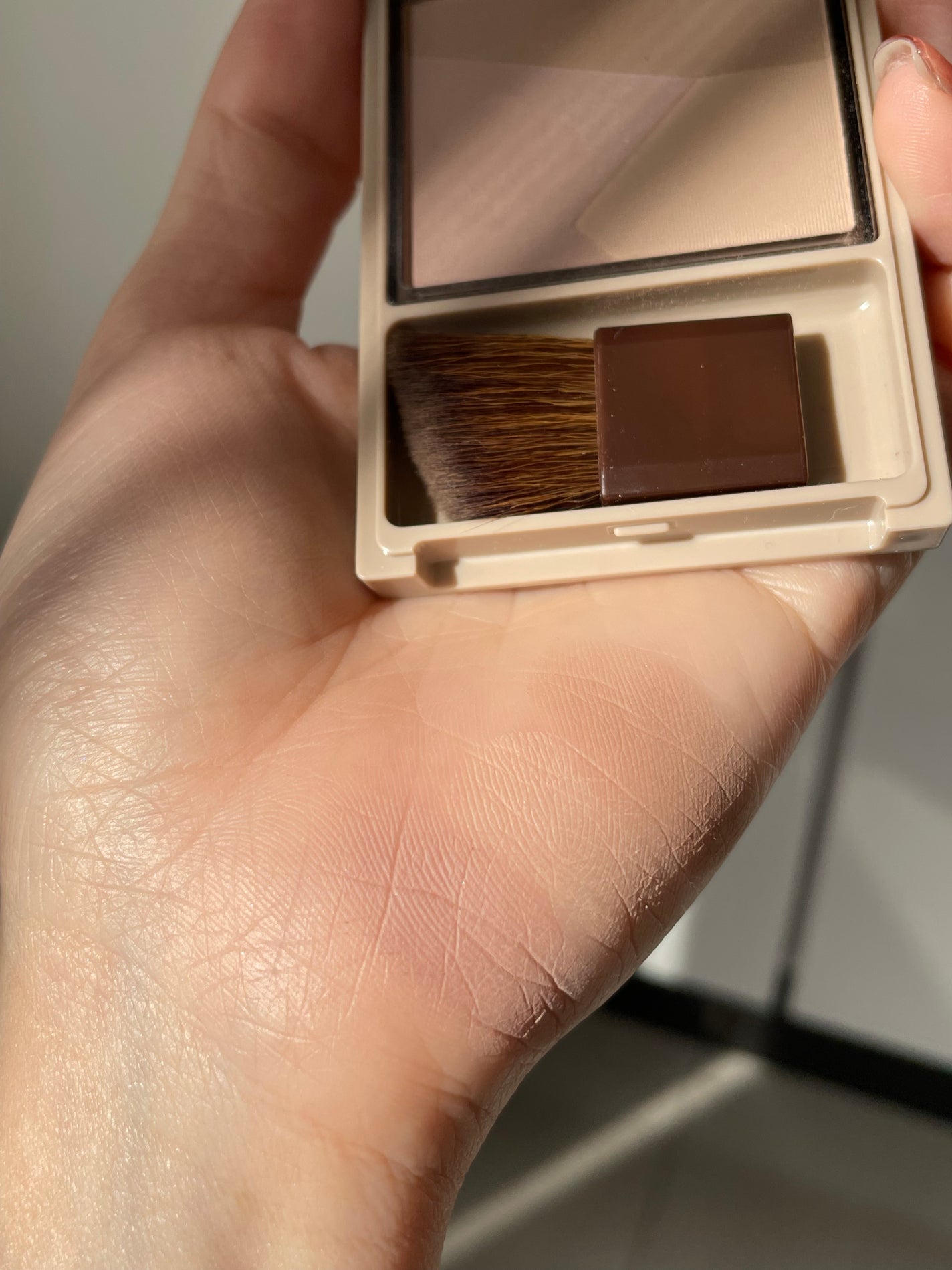 ブレンドカラーシェーディング/CEZANNE/シェーディングを使ったクチコミ(2枚目)