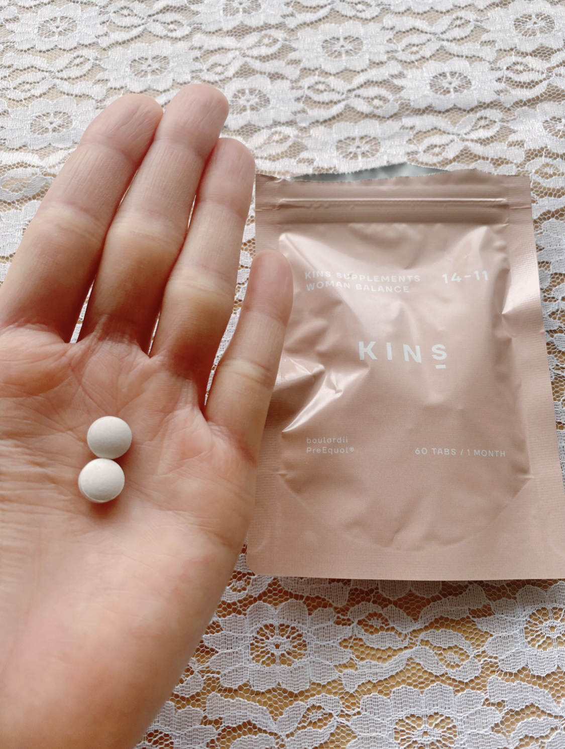 KINS WOMAN BALANCE/KINS/健康サプリメントを使ったクチコミ（2枚目）