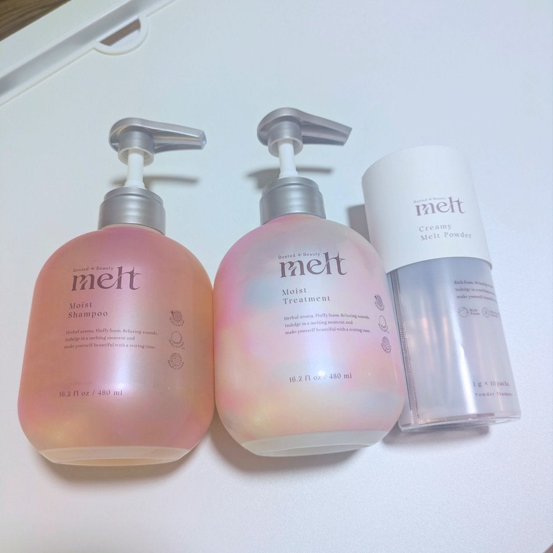 メルト モイストシャンプー/トリートメント/melt/市販シャンプーを使ったクチコミ(2枚目)