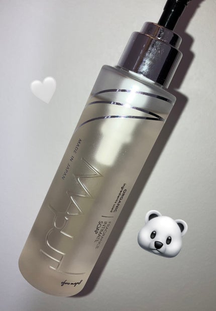 オーガニックフレグランスインティメイトソープ MAPUTI/MAPUTI/デリケートゾーンケアを使ったクチコミ(1枚目)