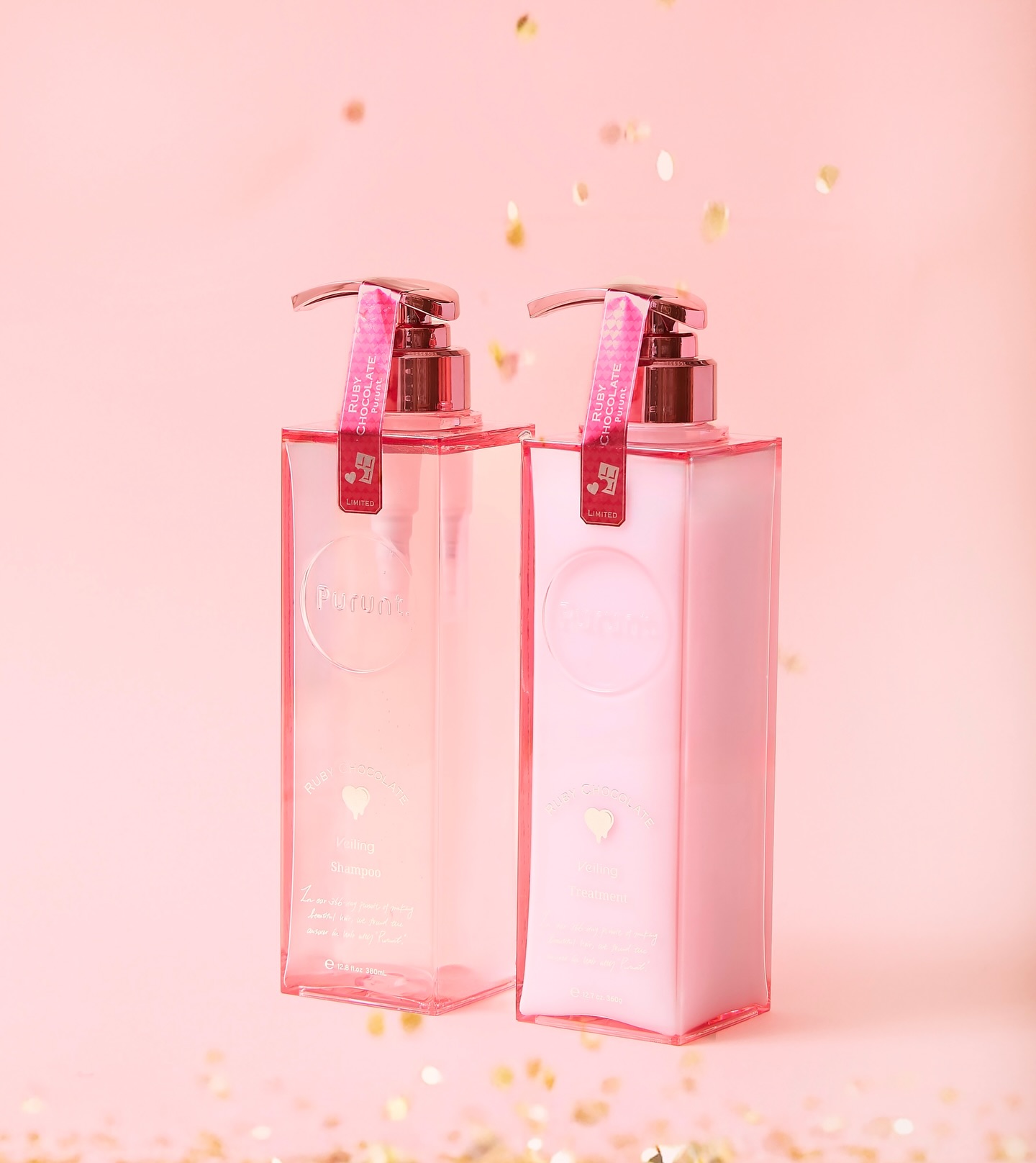 プルント　ヴェーリング　ペアセット　ルビーチョコレート/Purunt./シャンプー・コンディショナーを使ったクチコミ（1枚目）