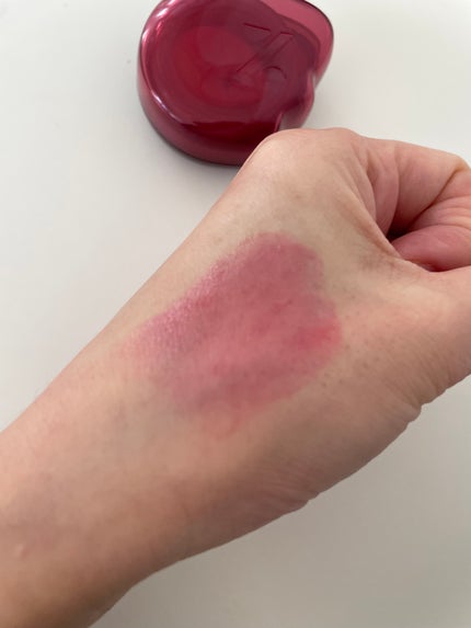 バーミーパフポットリップアンドチーク/%Recipe/ジェル・クリームチークを使ったクチコミ(2枚目)