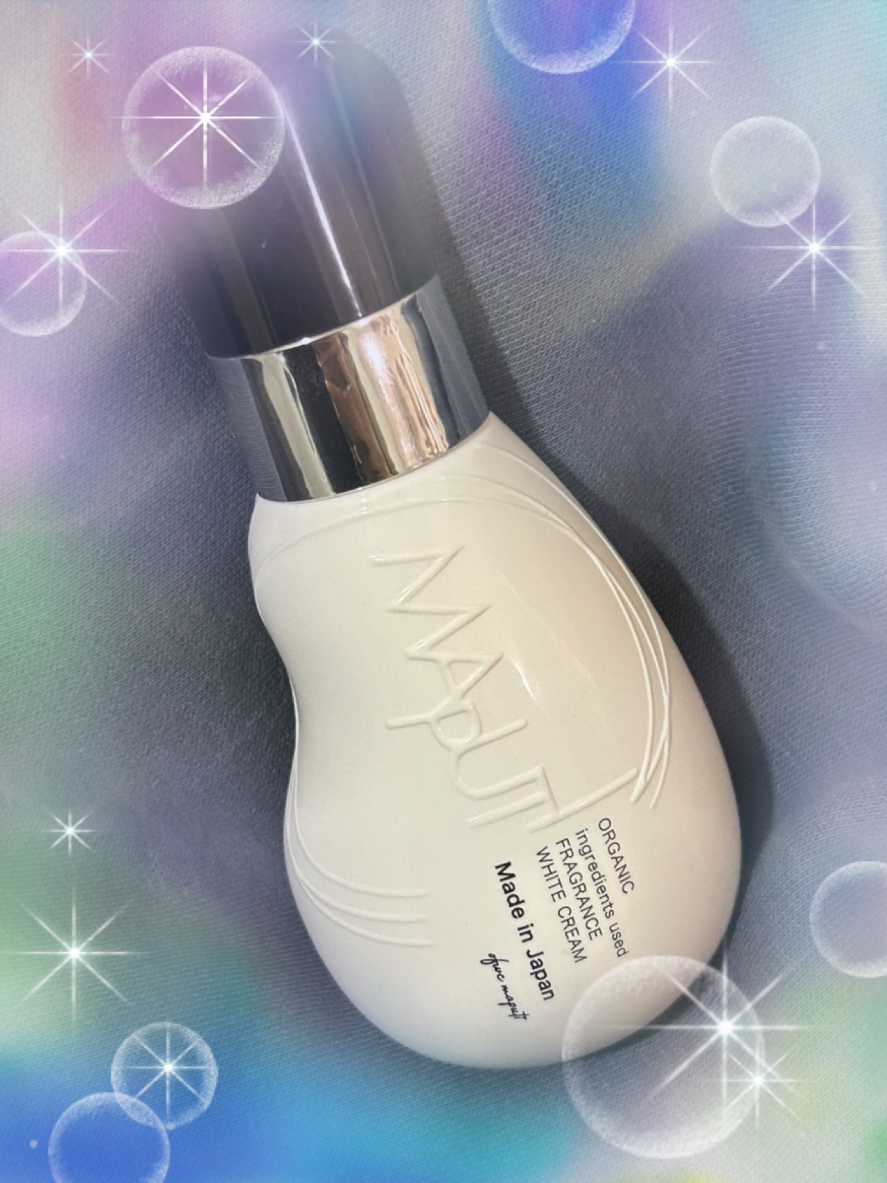 オーガニックフレグランスホワイトクリーム/MAPUTI/デリケートゾーンケアを使ったクチコミ（1枚目）