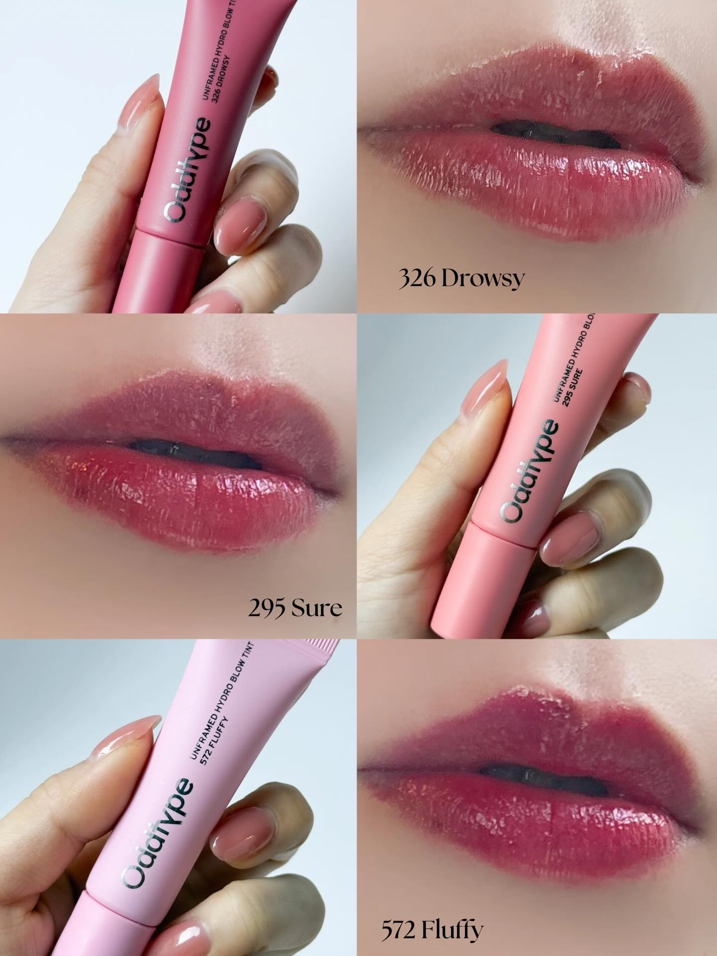 アンフレームドハイドロブロウティント/Oddtype/リップティントを使ったクチコミ（3枚目）