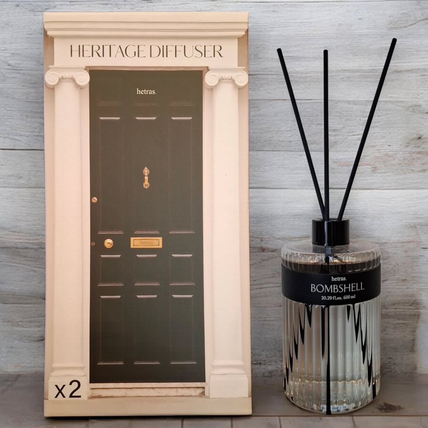 ヘリテージディフューザー/hetras/ルームフレグランスを使ったクチコミ（1枚目）