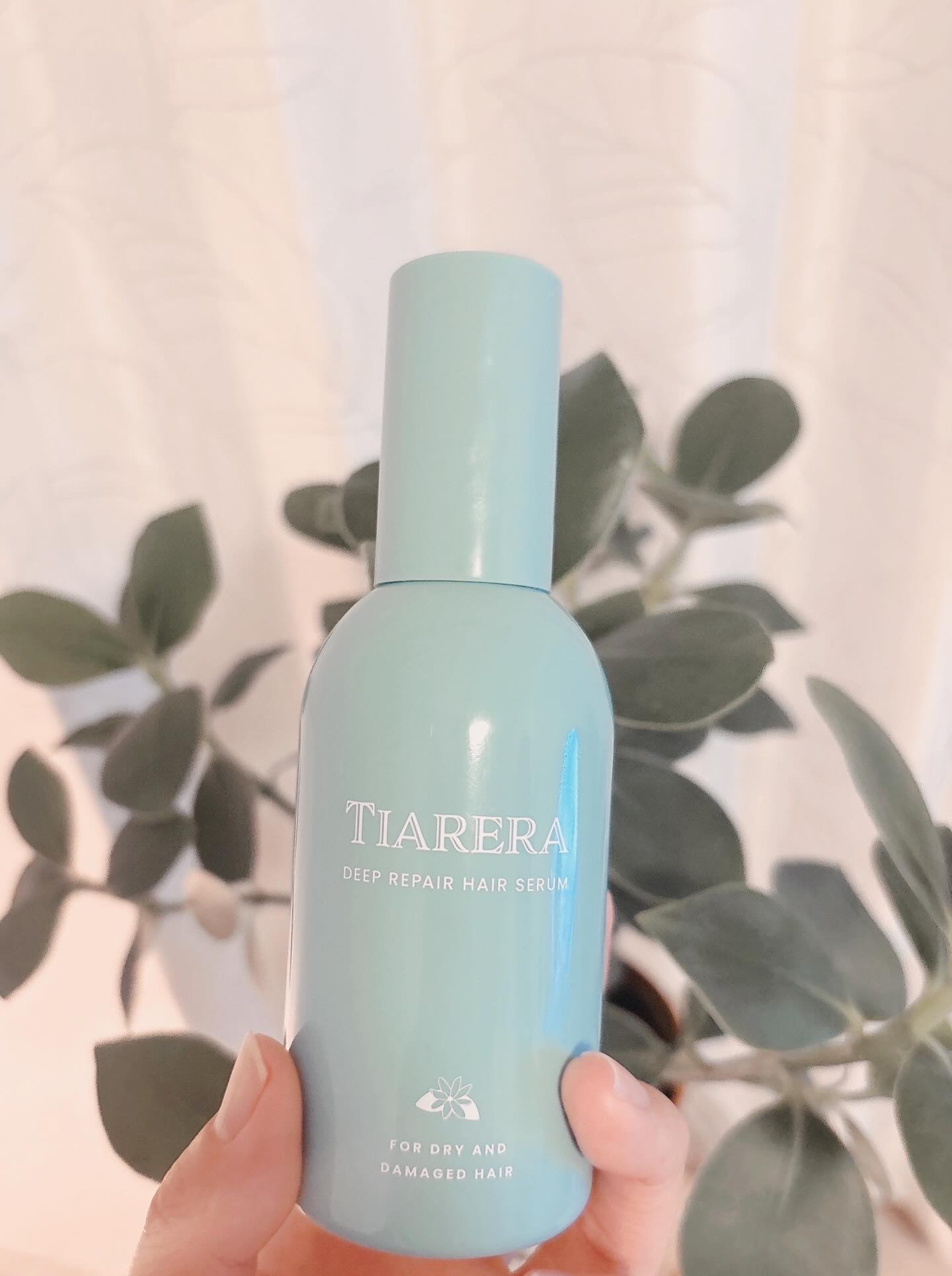 ディープリペアヘアセラム/TIARERA/ヘアオイルを使ったクチコミ（1枚目）