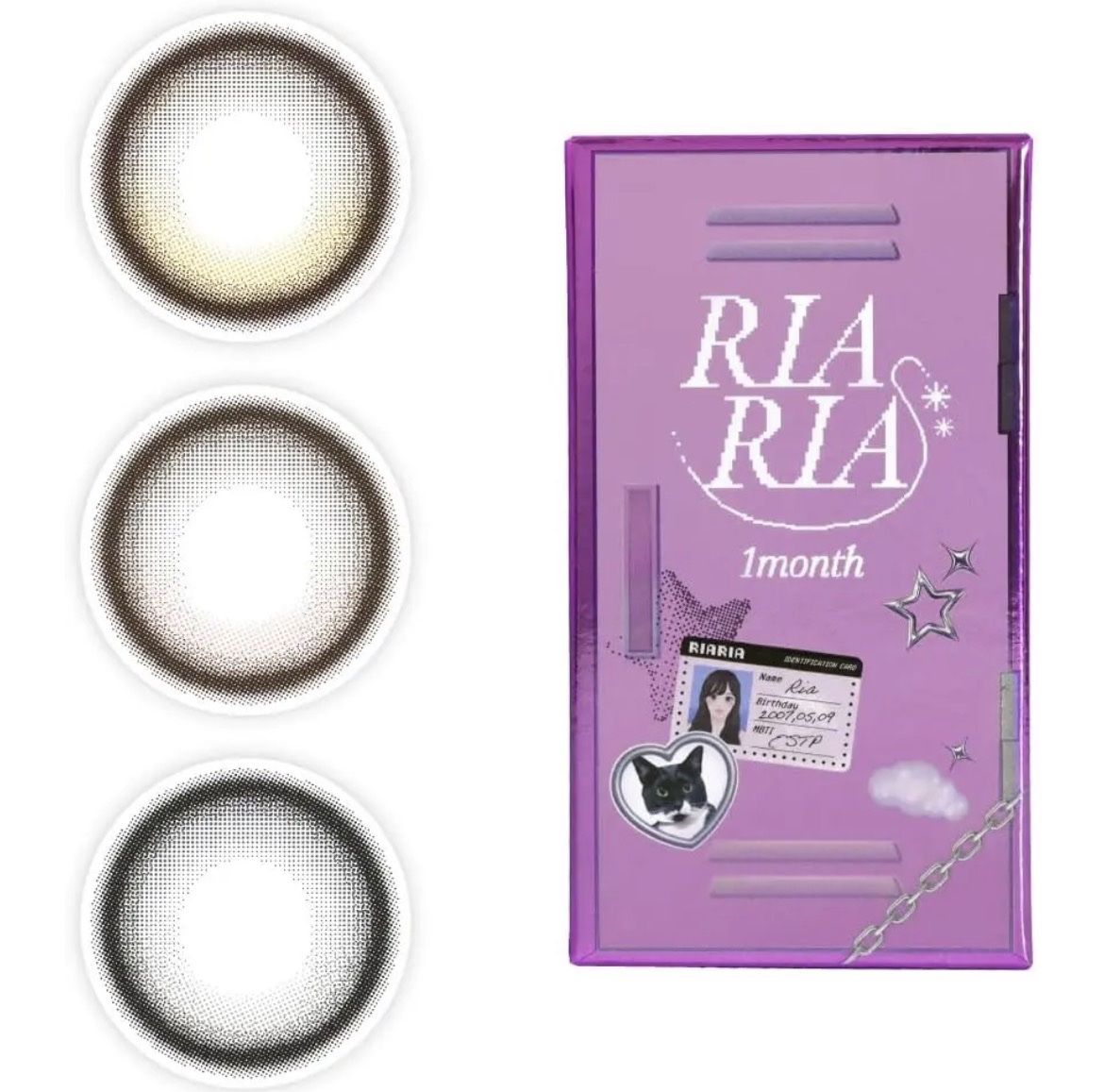 RIARIA 1month/RIARIA/１ヶ月（１MONTH）カラコンを使ったクチコミ（1枚目）