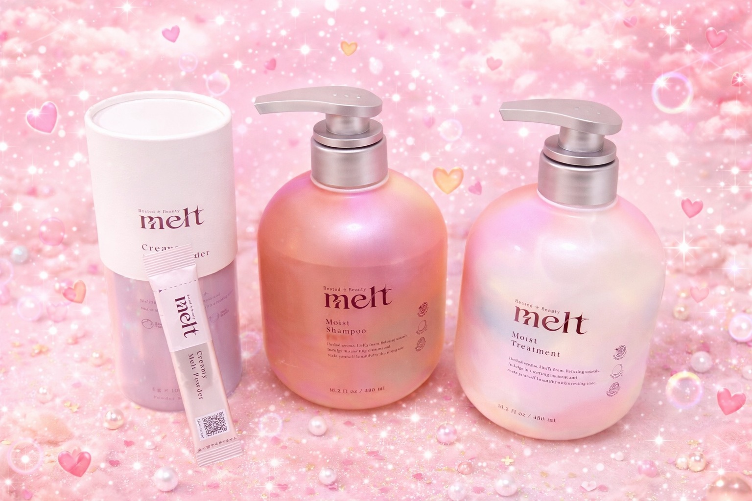 クリーミーメルトパウダー/melt/市販シャンプーを使ったクチコミ（1枚目）