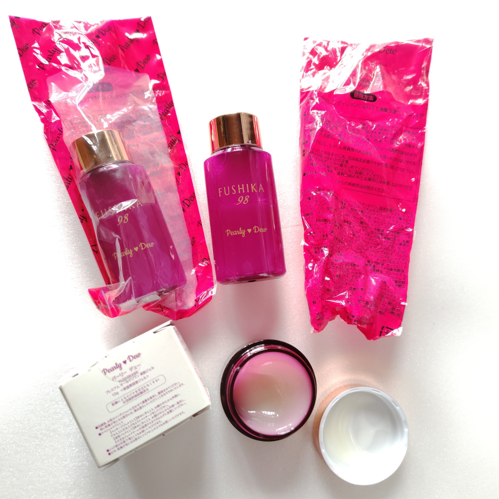 FUSHIKAプレミアムやわハリミルク美容水/パーリーデュー/化粧水を使ったクチコミ（2枚目）