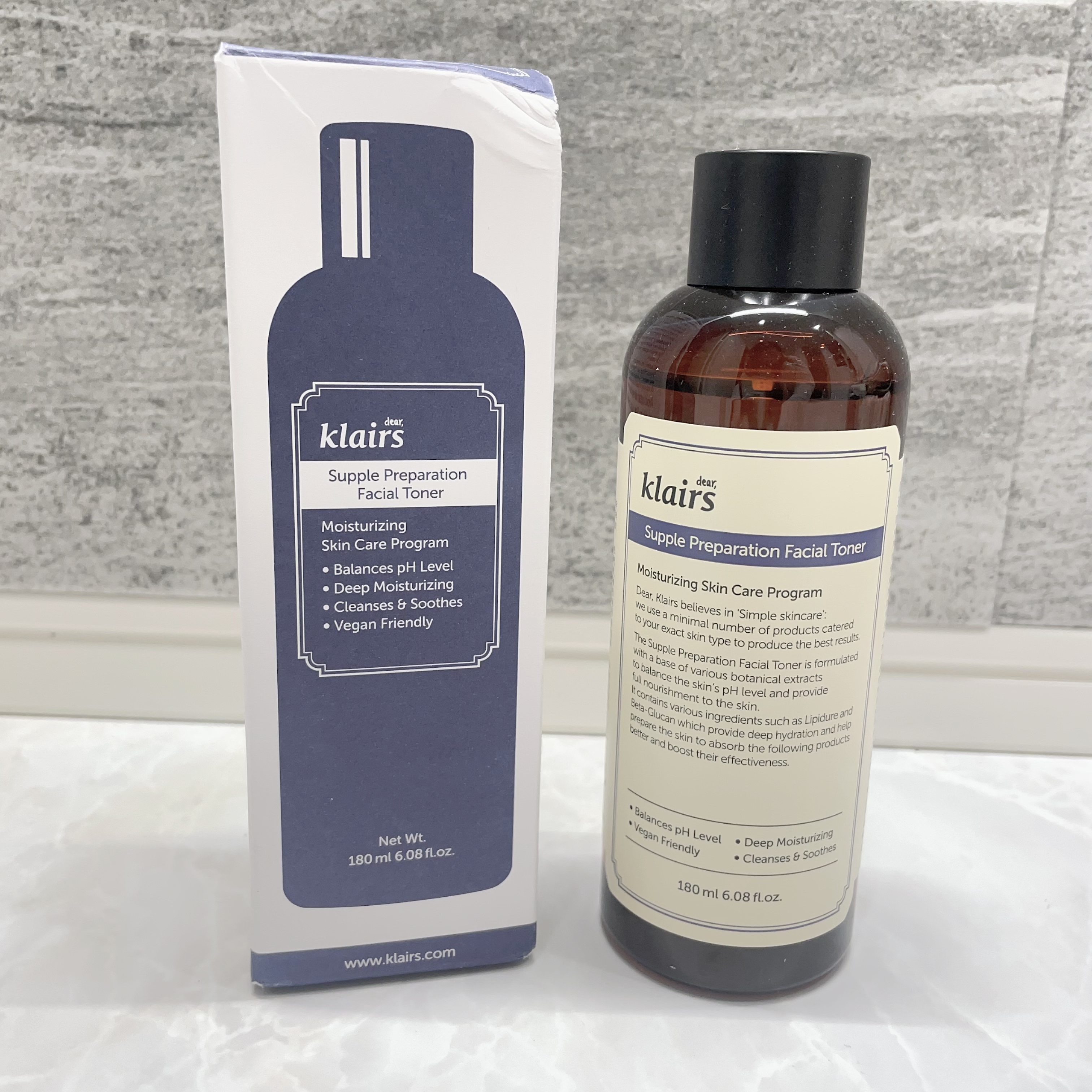 サプルプレパレーションフェイシャルトナー(180ml)/Klairs/化粧水を使ったクチコミ（1枚目）