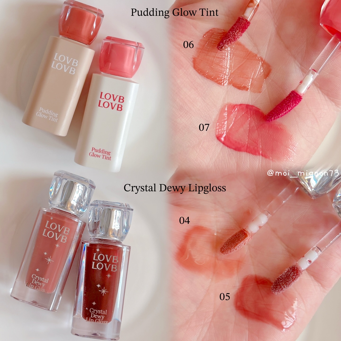 Pudding Glow Tint/LOVBLOVB/口紅を使ったクチコミ（3枚目）