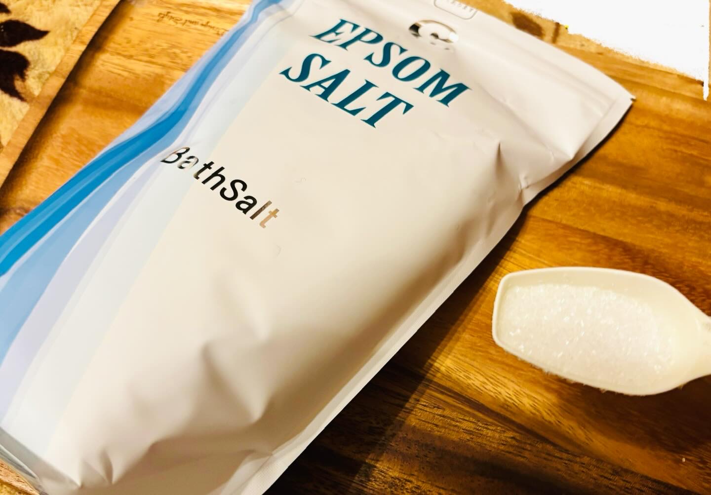 Epsom Salt (エプソムソルト) 国産(岡山県産)/EARTH CONSCIOUS (アースコンシャス)/無機塩系入浴剤を使ったクチコミ（1枚目）