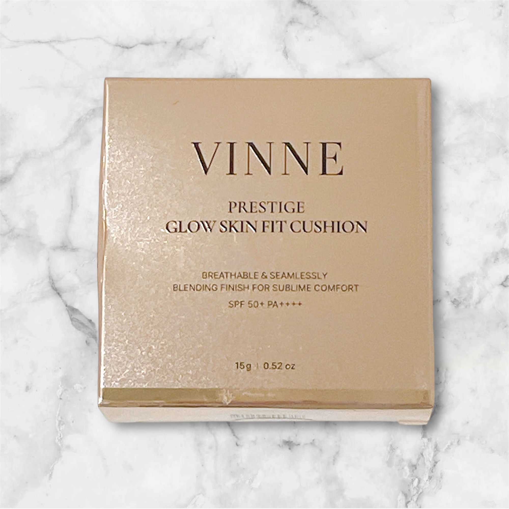 プレステージグロウスキンフィットクッション/VINNE /クッションファンデーションを使ったクチコミ（2枚目）