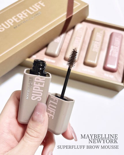 SP フラッフ ブロウ ムース/MAYBELLINE NEW YORK/眉マスカラを使ったクチコミ(1枚目)