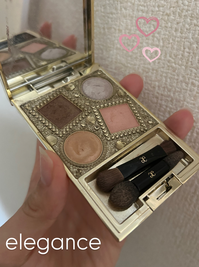 エレガンス ヌーヴェル アイズ/Elégance/アイシャドウパレットを使ったクチコミ（1枚目）