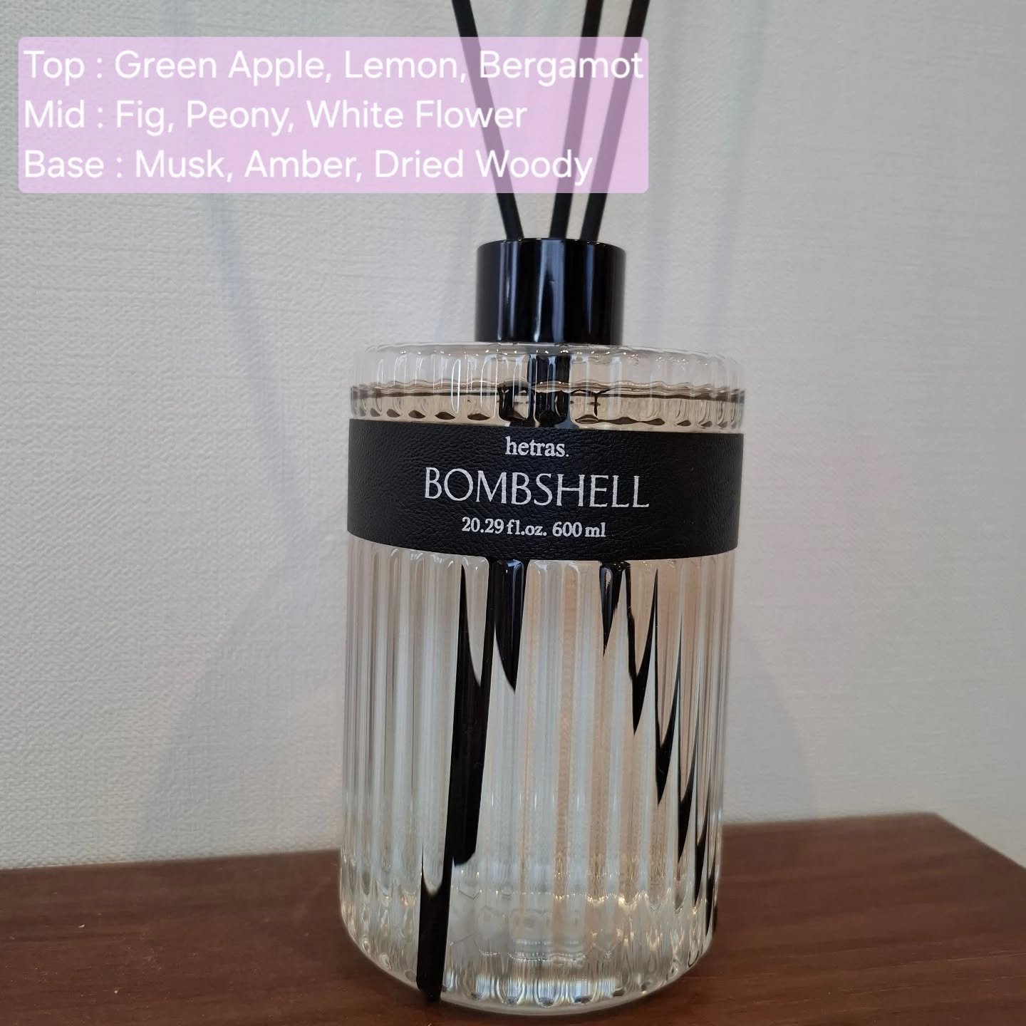 ヘリテージディフューザー/hetras/ルームフレグランスを使ったクチコミ（2枚目）