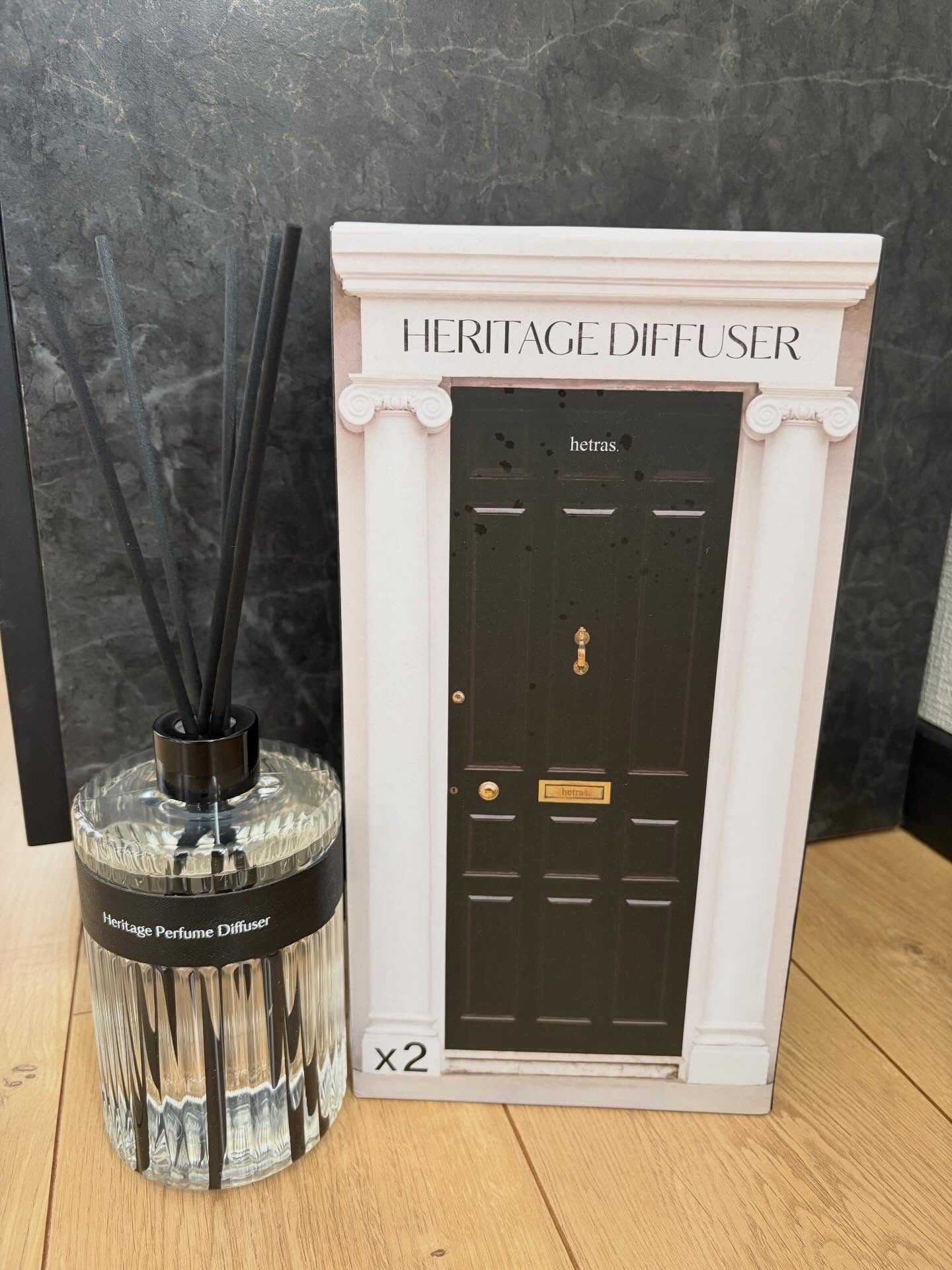 ヘリテージディフューザー/hetras/ルームフレグランスを使ったクチコミ（1枚目）
