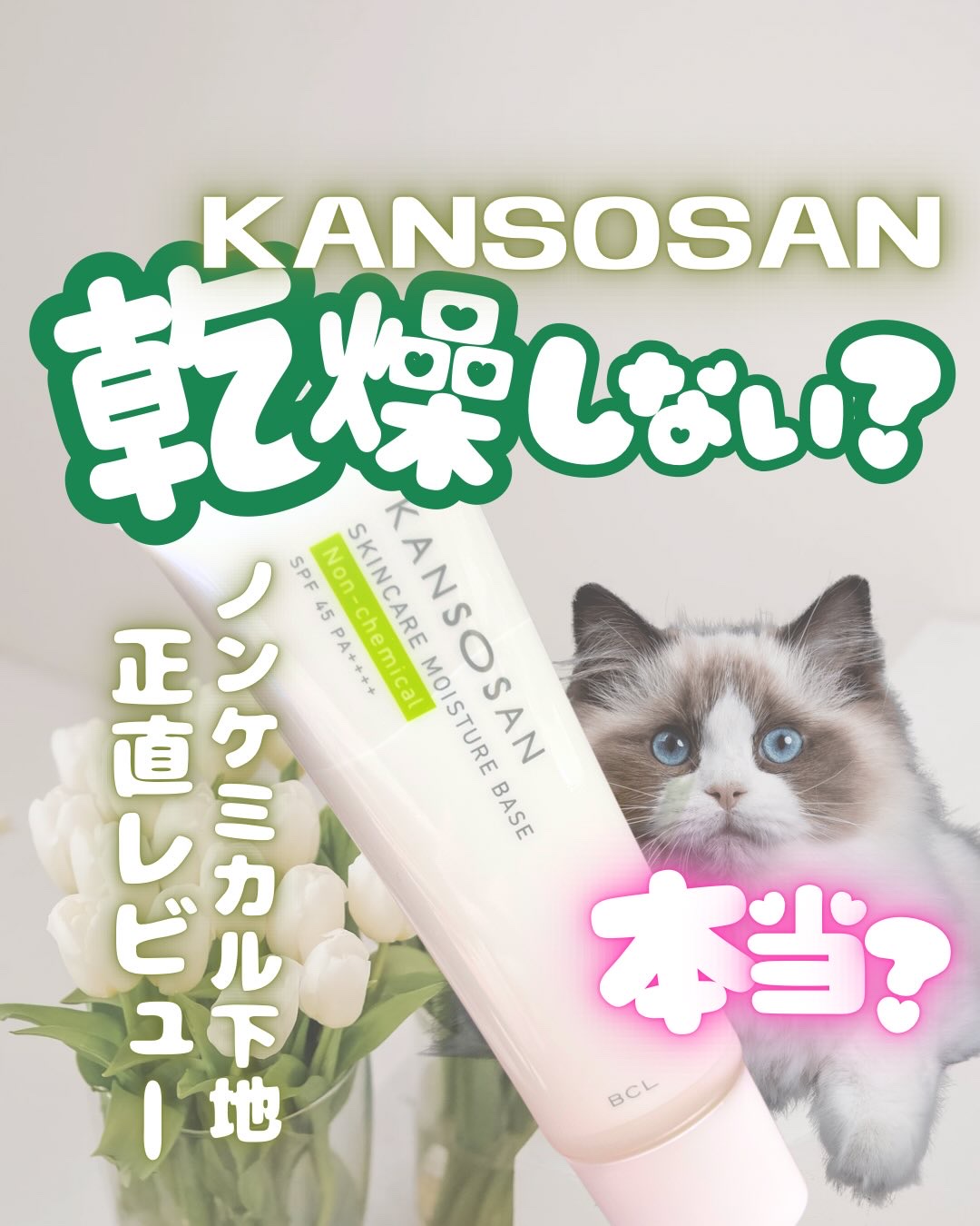 乾燥さん　保湿力スキンケア下地 ノンケミ ＜化粧下地＞/乾燥さん/化粧下地を使ったクチコミ（1枚目）