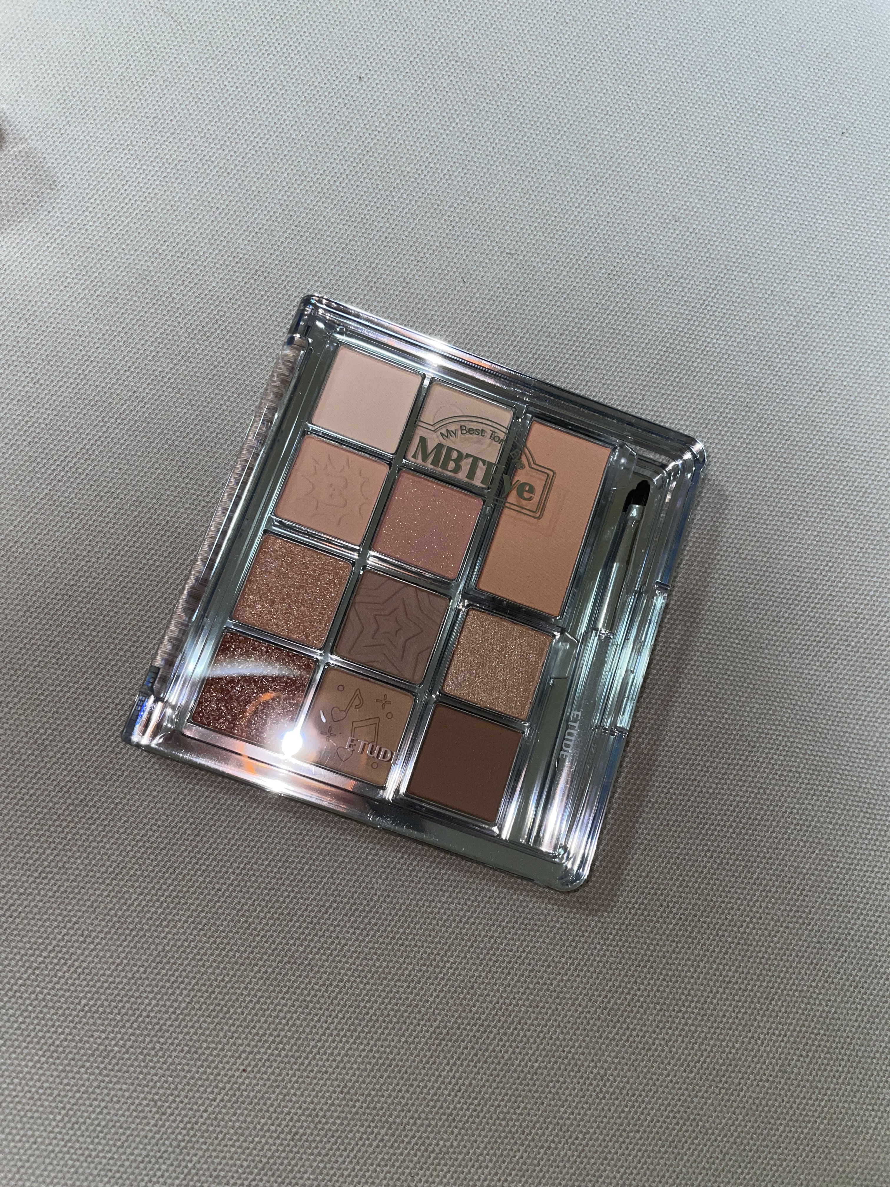 マイベストトーンアイパレット/ETUDE/アイシャドウパレットを使ったクチコミ（1枚目）