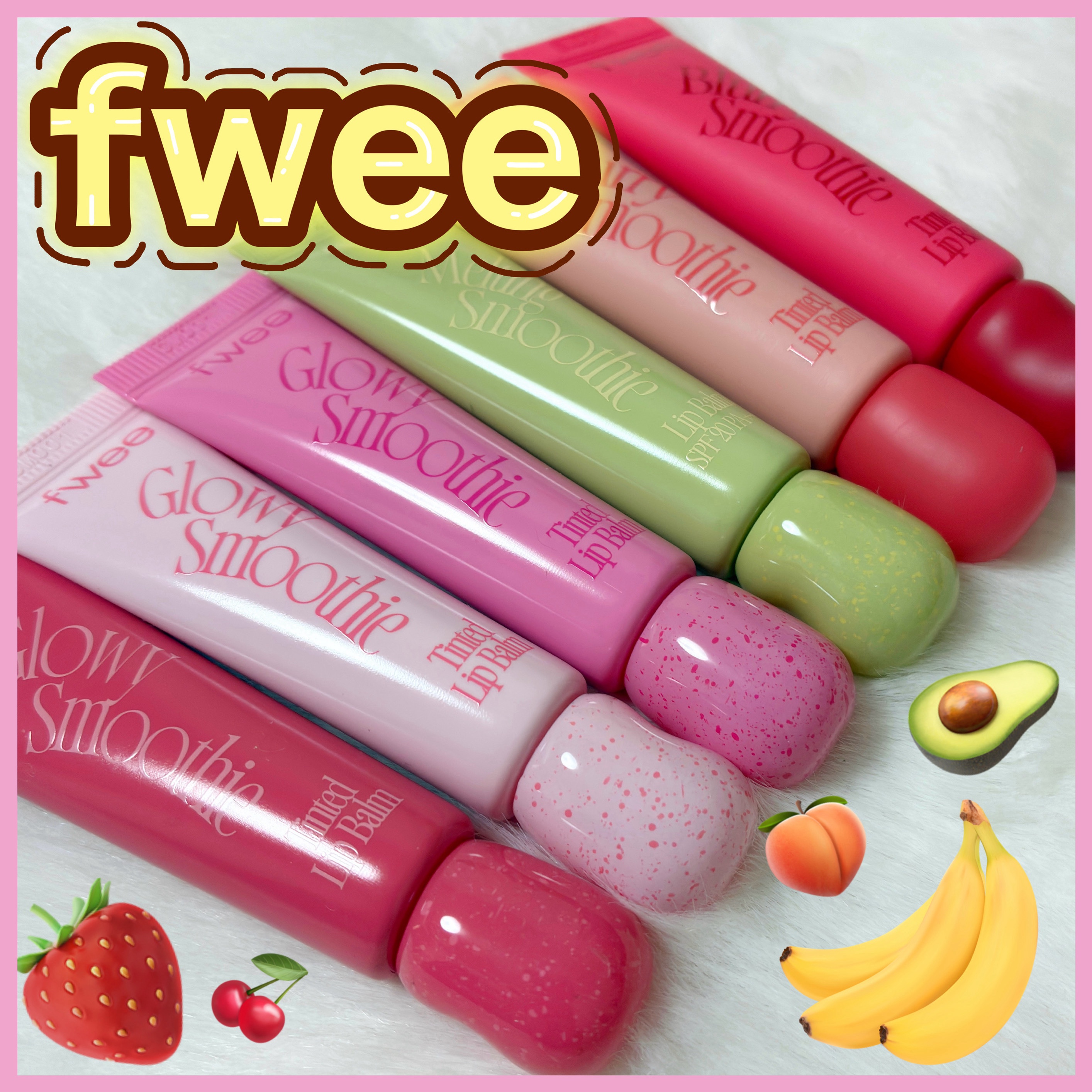 新作バームのスウォッチです👀✨fwee様より6種類いただきました🩷🩷


実際に唇に使った投稿は別で載せます🙏
この投稿は手のスウォッチのみになります🙏

#gifted
⭐️fwee
♡グロウスムージーリップバーム（全10種）
