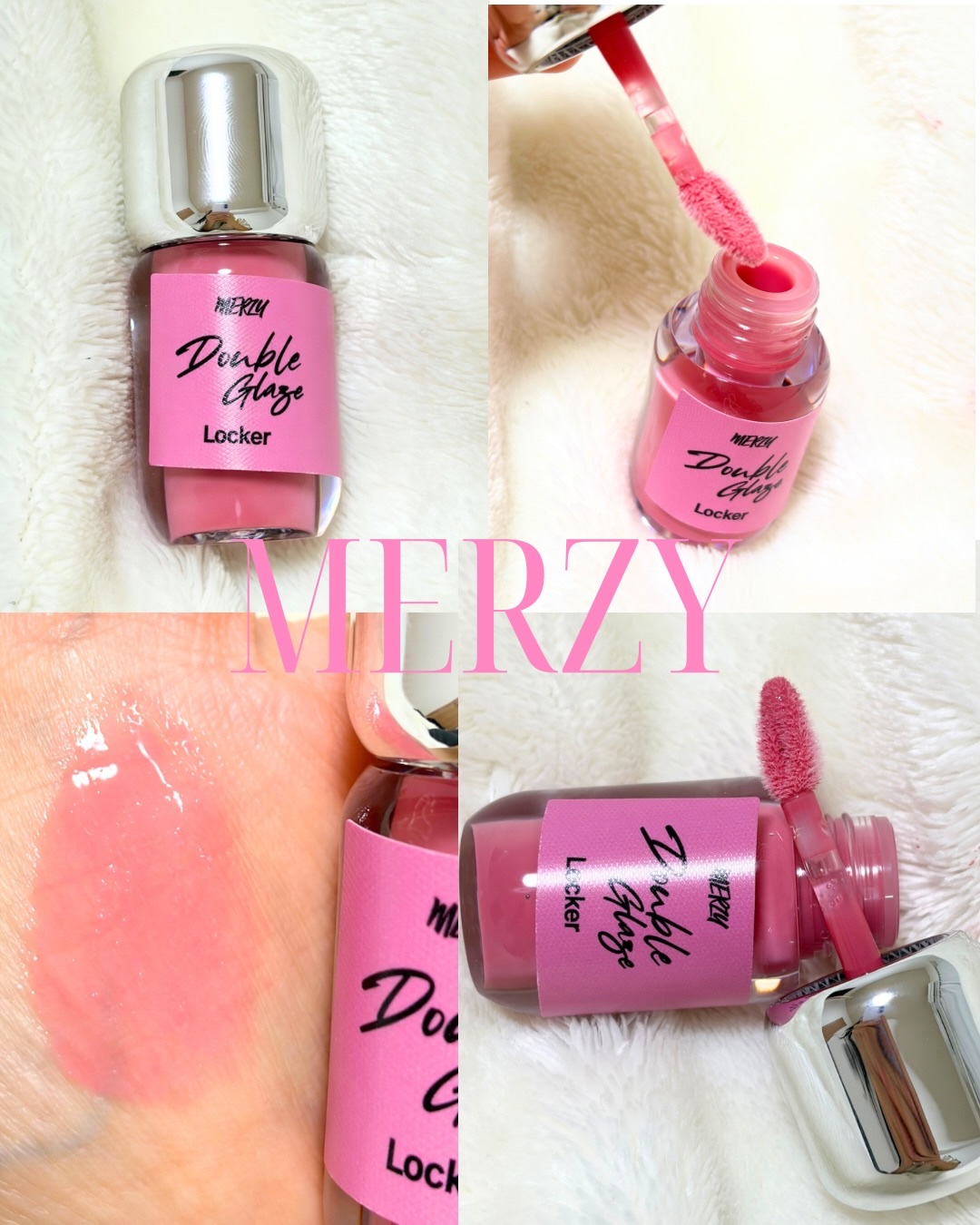 ダブルグレーズロッカー/MERZY/リップグロスを使ったクチコミ（1枚目）