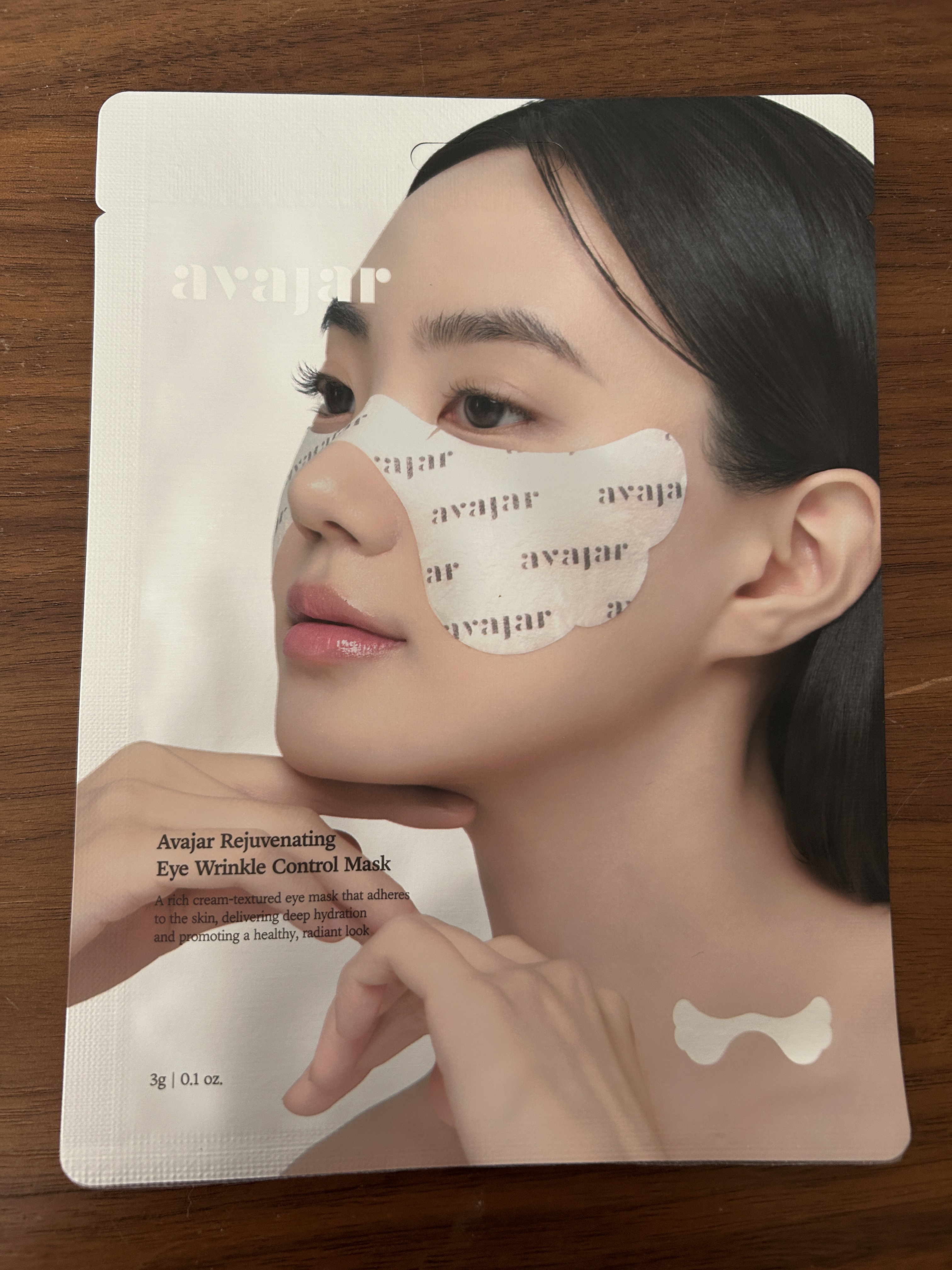 リジュビネイティングアイリンクルコントロールマスク/avajar/シートマスク・パックを使ったクチコミ（1枚目）