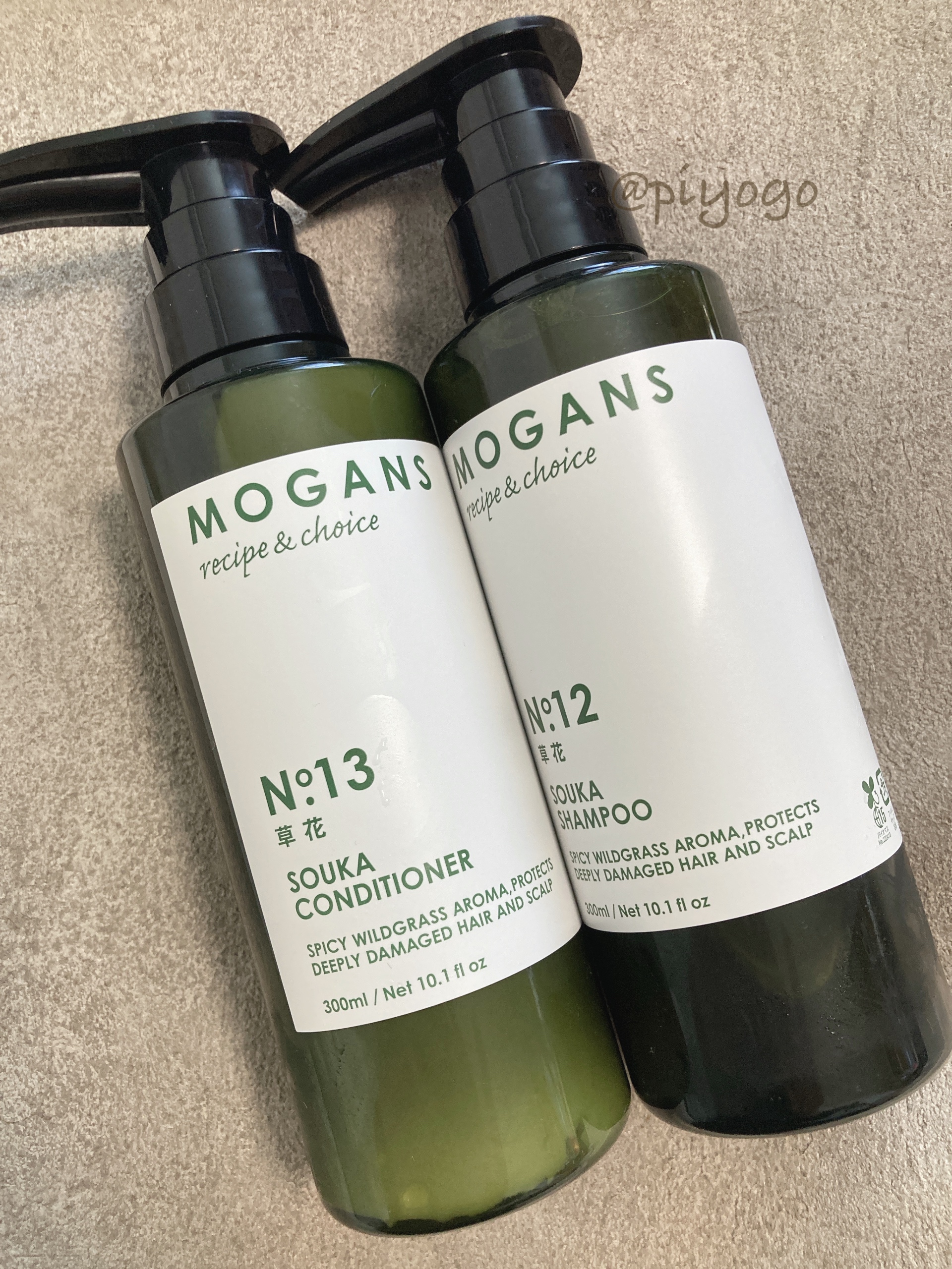 ノンシリコン アミノ酸 シャンプー/コンディショナー 草花（そうか）/MOGANS/市販シャンプーを使ったクチコミ（1枚目）