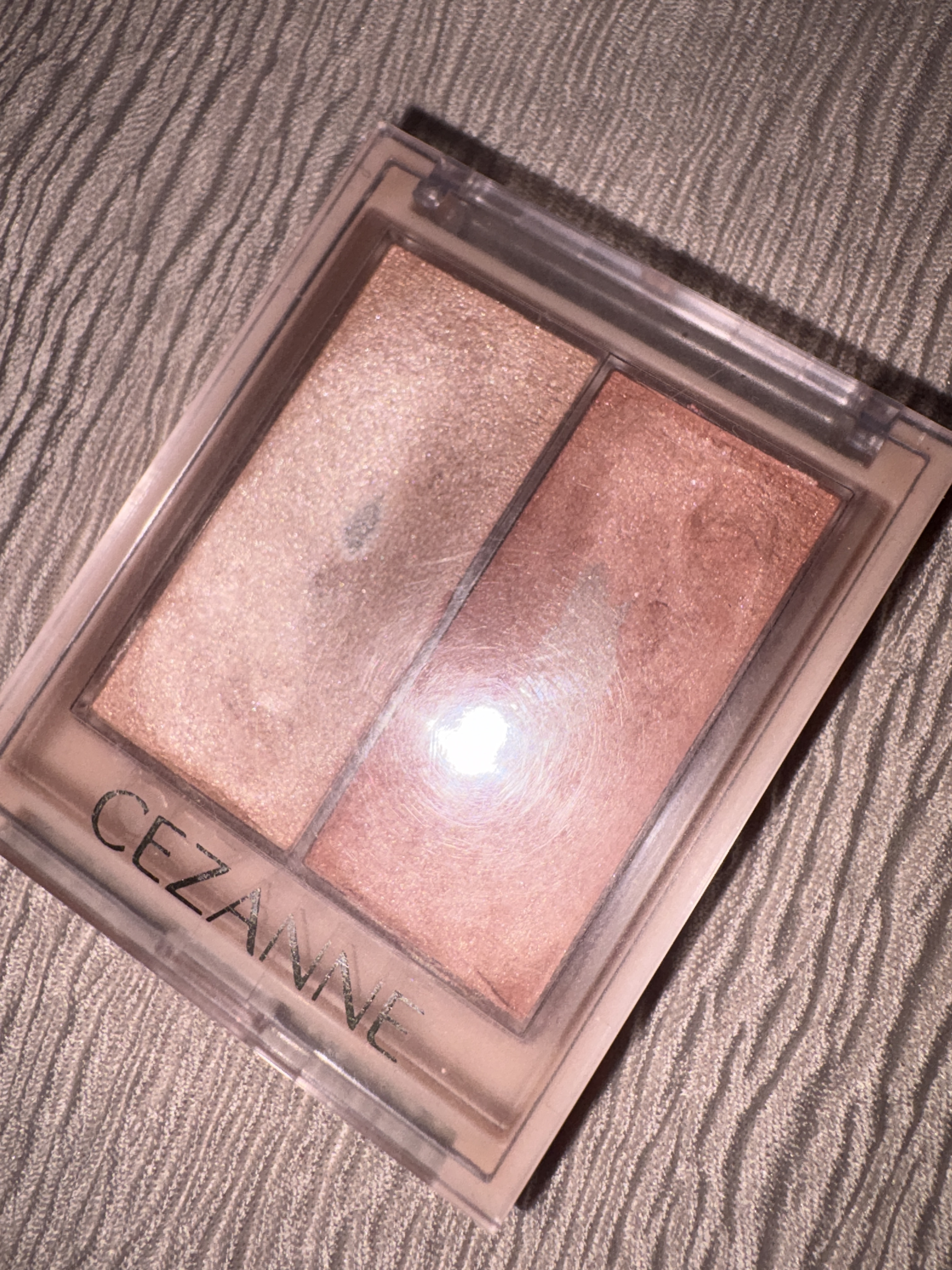 フェイスグロウカラー/CEZANNE/クリームハイライトを使ったクチコミ（1枚目）