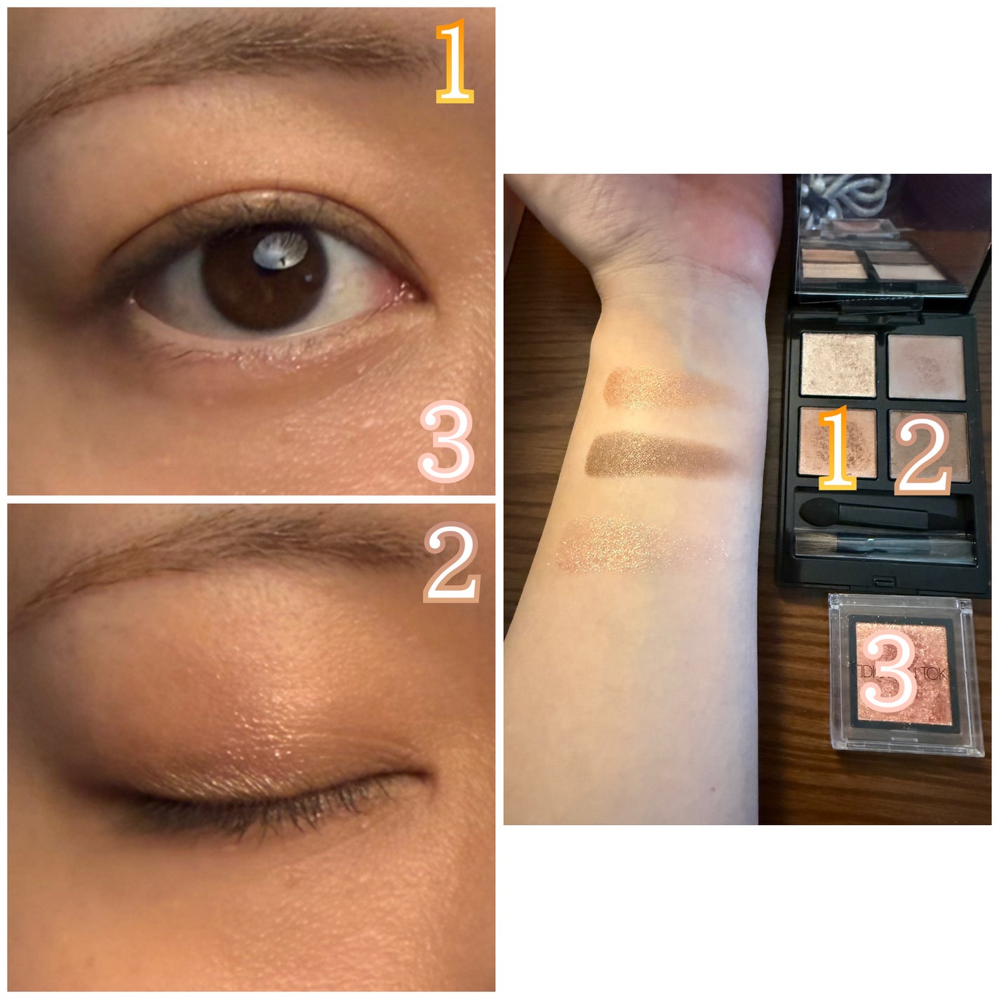 アディクション ザ アイシャドウ スパークル/ADDICTION/単色アイシャドウを使ったクチコミ(2枚目)