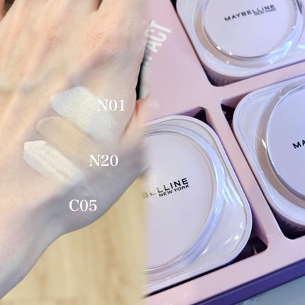SPステイ クリームパクト ファンデーション/MAYBELLINE NEW YORK/クリーム・エマルジョンファンデーションを使ったクチコミ(2枚目)