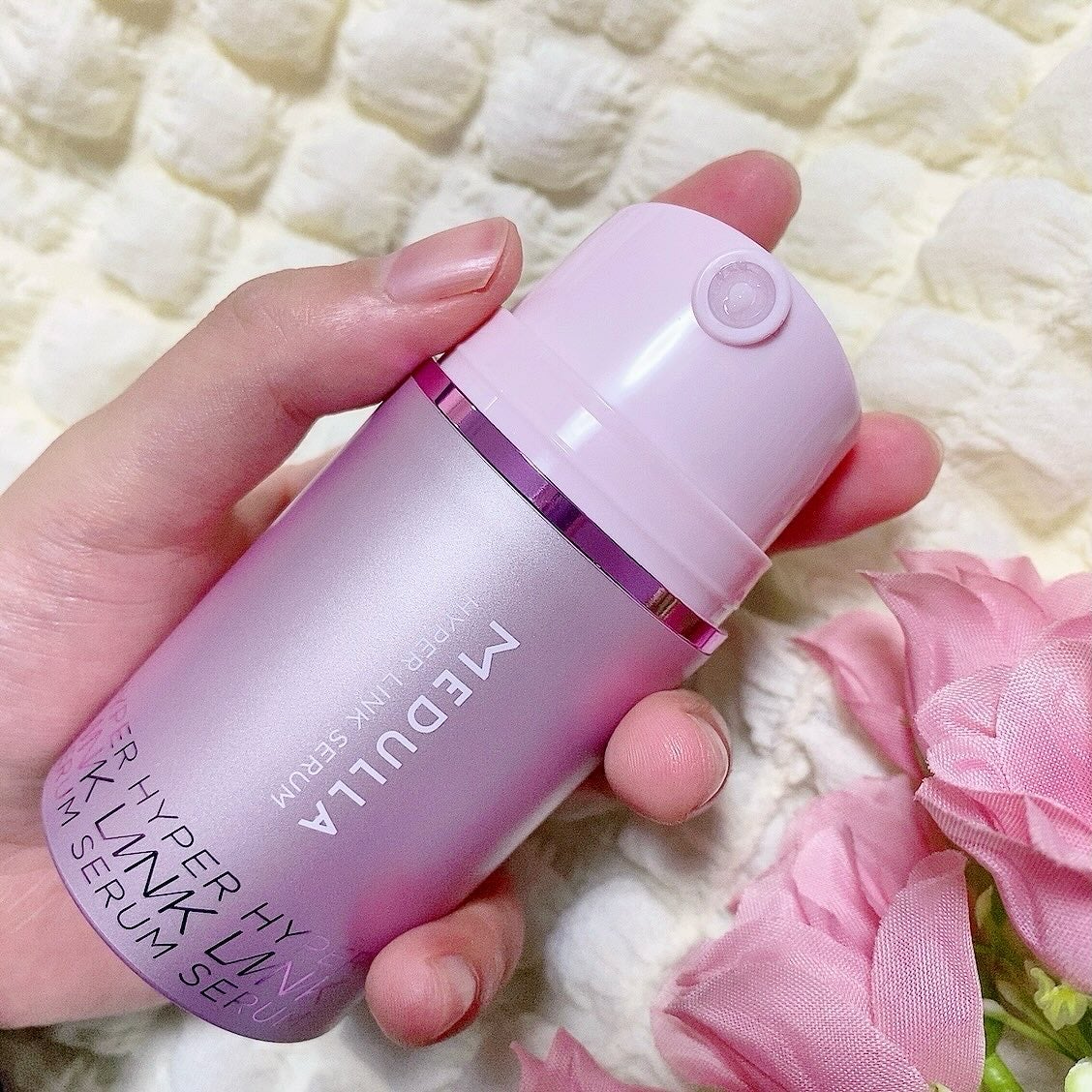 メデュラ ハイパーリンクセラム ピンクブロッサム/MEDULLA/ヘアミルクを使ったクチコミ(2枚目)