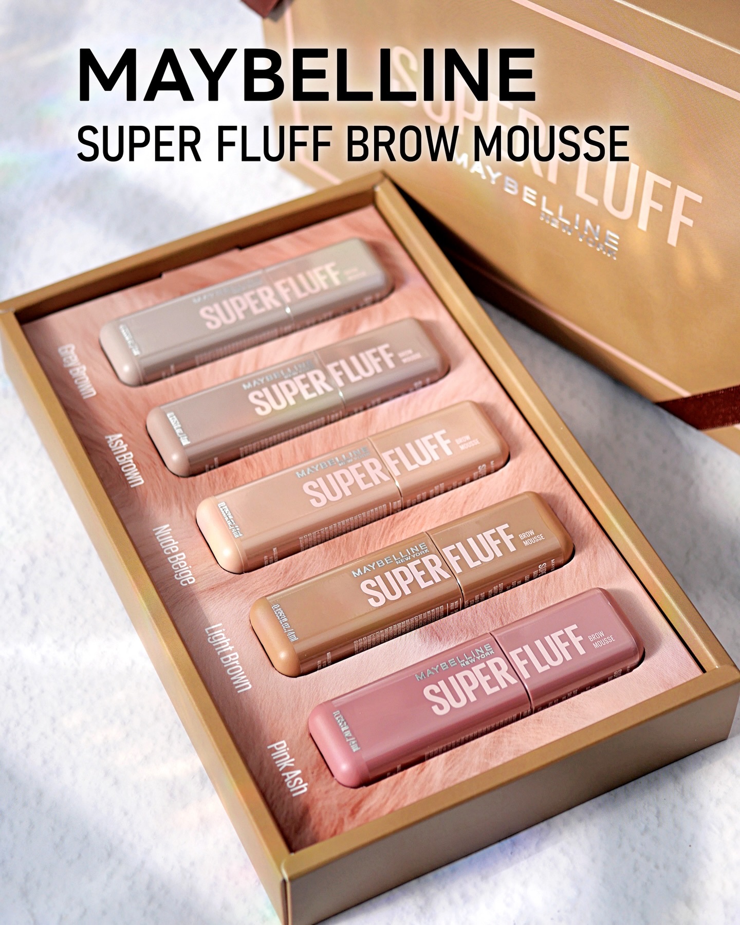 ＳＰ フラッフ ブロウ ムース/MAYBELLINE NEW YORK/眉マスカラを使ったクチコミ（2枚目）