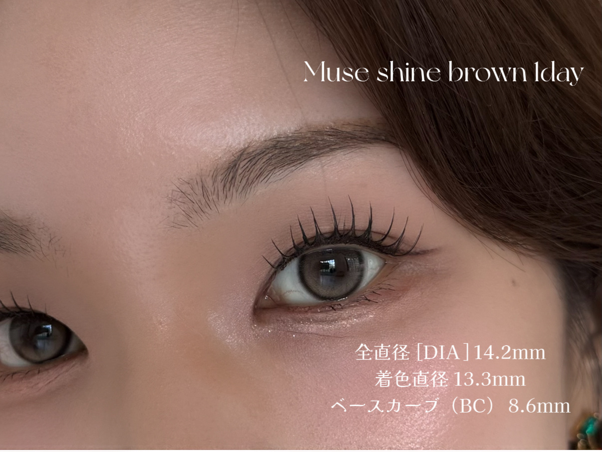 MUSE 1day/OLENS/ワンデー（１DAY）カラコンを使ったクチコミ（3枚目）
