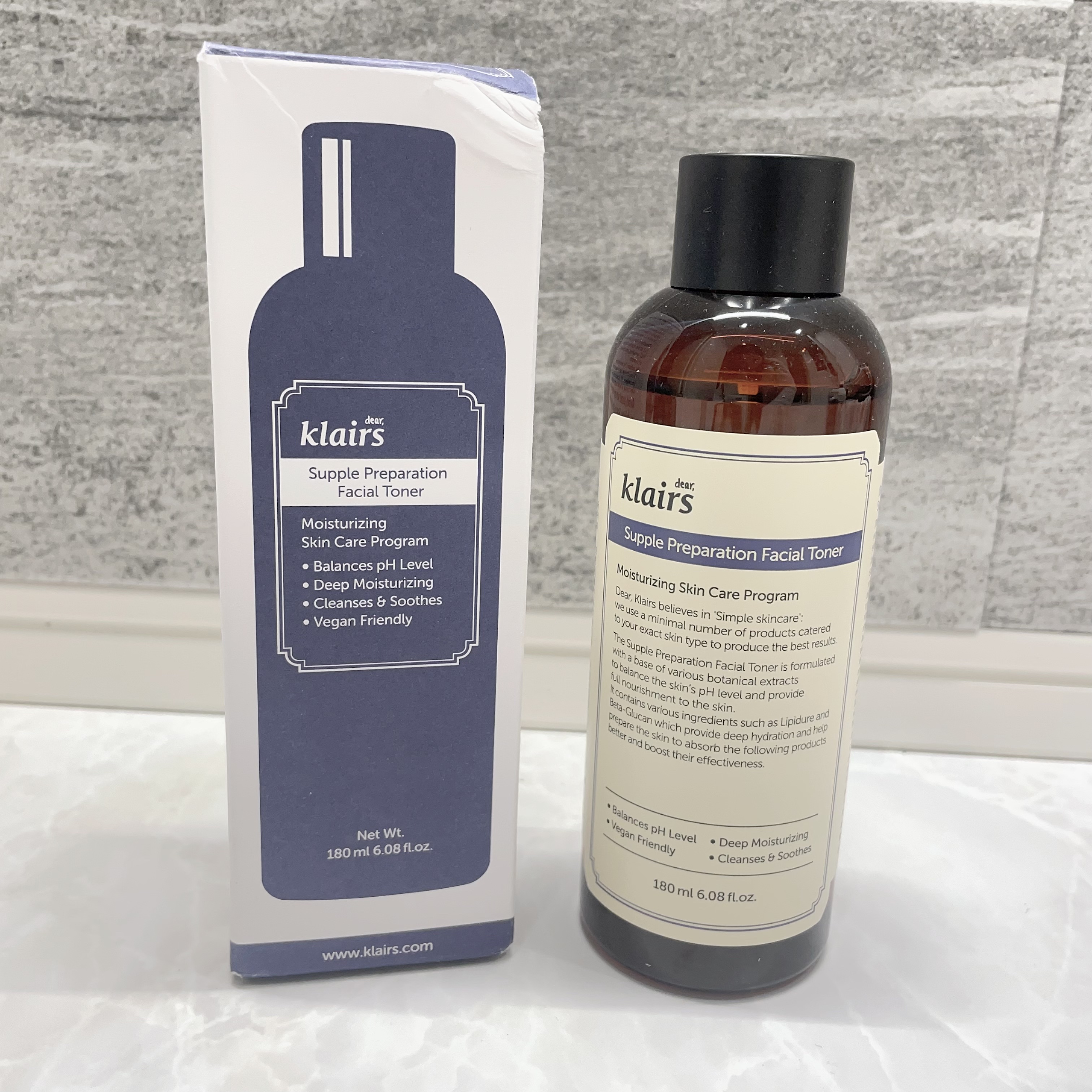 サプルプレパレーションフェイシャルトナー(180ml)/Klairs/化粧水を使ったクチコミ（3枚目）