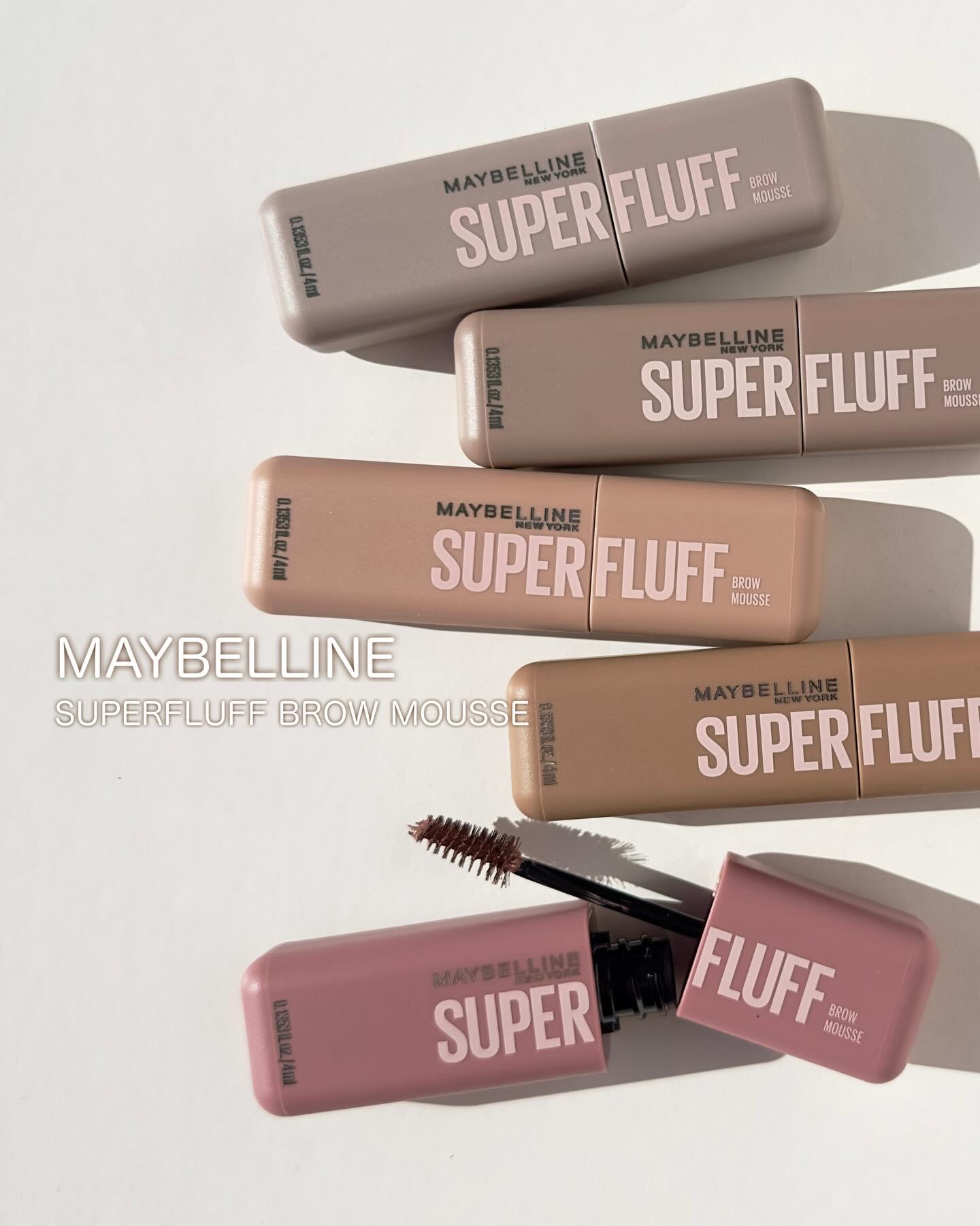 ＳＰ フラッフ ブロウ ムース/MAYBELLINE NEW YORK/眉マスカラを使ったクチコミ（1枚目）