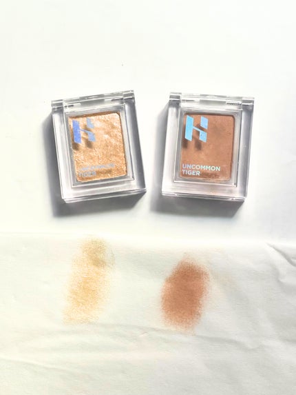 HOLIKA HOLIKA アンコモンタイガー ピースマッチングシャドウのクチコミ「廃番になったアイシャドウのガチ記録です📝
HOLIKA HOLIKA アンコモンタイガー ピ.....」(1枚目)