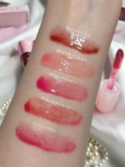 インク グラスティング リップ グロス/PERIPERA/リップグロスを使ったクチコミ(3枚目)