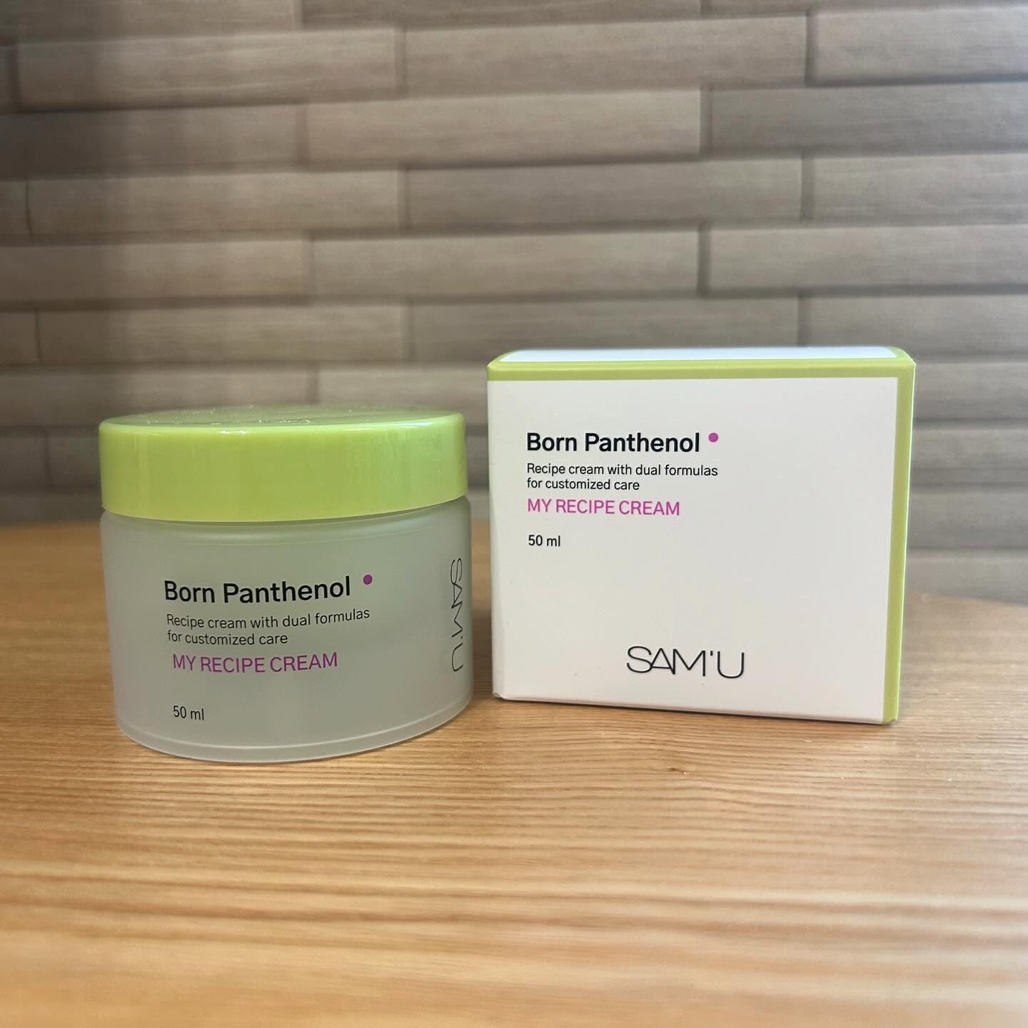 ＊ Thank you ＊

SAM'U(＠sam_u_jp)様より
BORN PANTHENOL MY RECIPE CREAM
（ ボーンパンテノールマイレシピクリーム）
をいただきました。

こちらは
・ウォータージェルクリーム
・パ