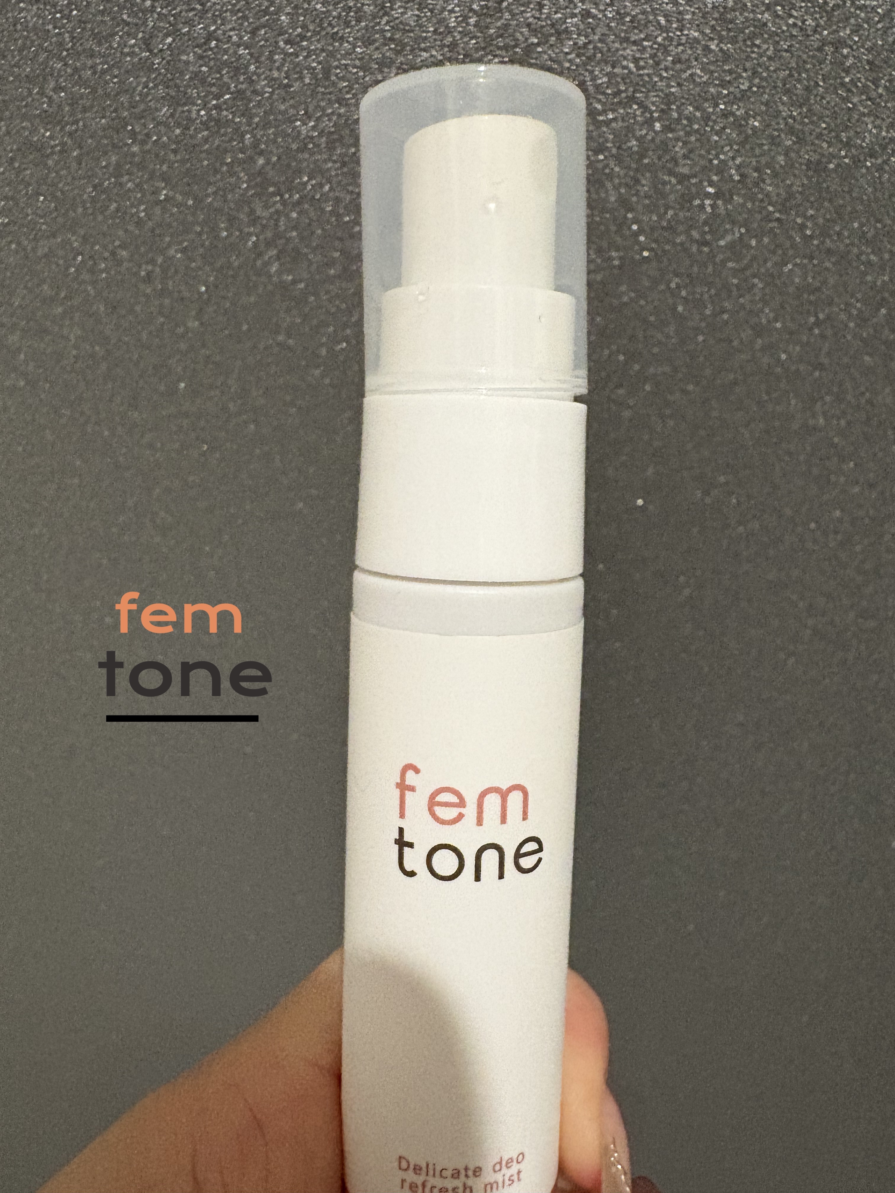 デリケートデオ リフレッシュミスト/fem tone/デリケートゾーンケアを使ったクチコミ（1枚目）