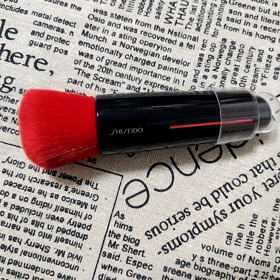 DAIYA FUDE フェイス デュオ/SHISEIDO/メイクブラシを使ったクチコミ（2枚目）