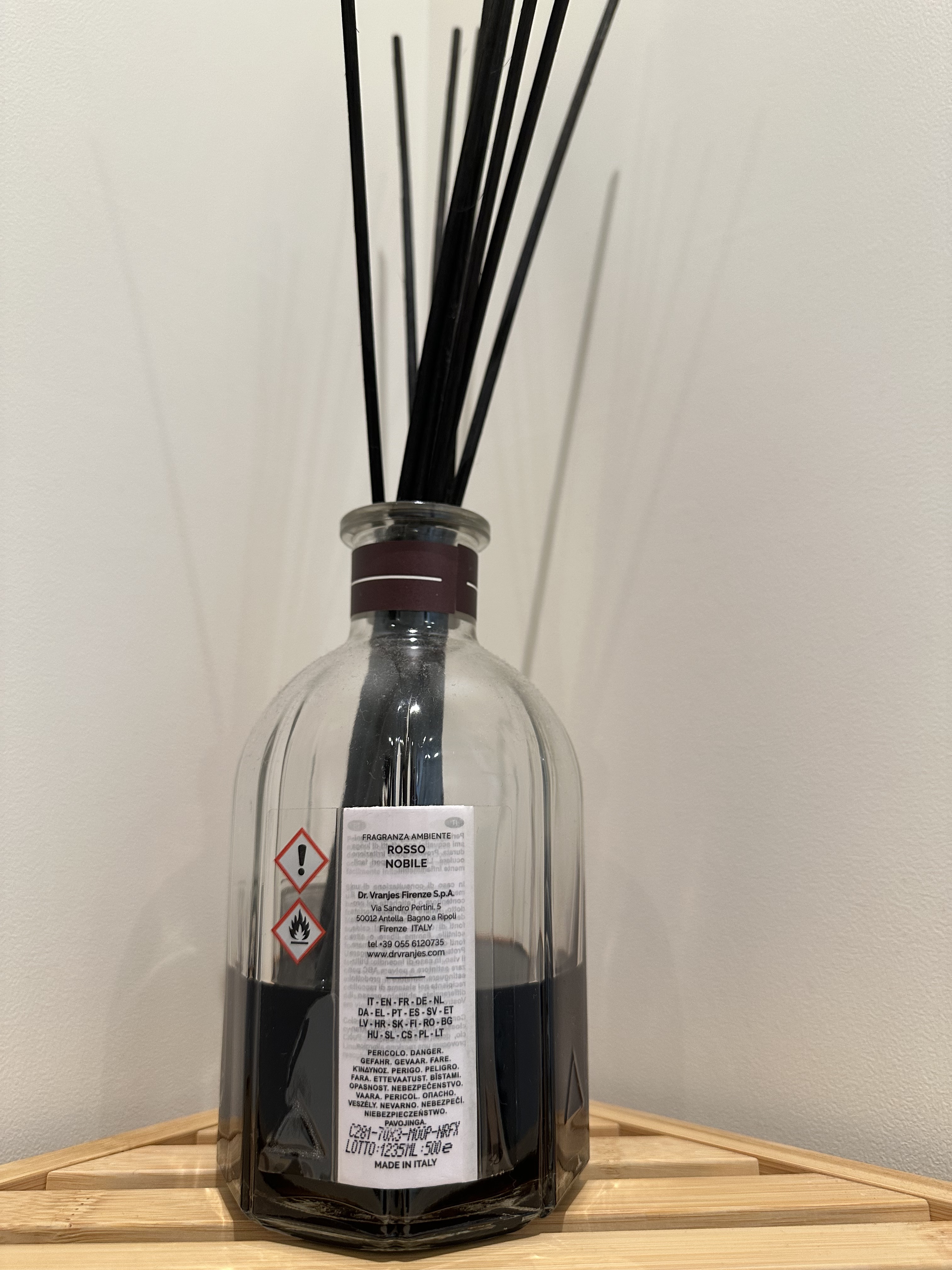 ルームフレグランス ロッソ ノービレ/Dr. Vranjes/ルームフレグランスを使ったクチコミ（2枚目）