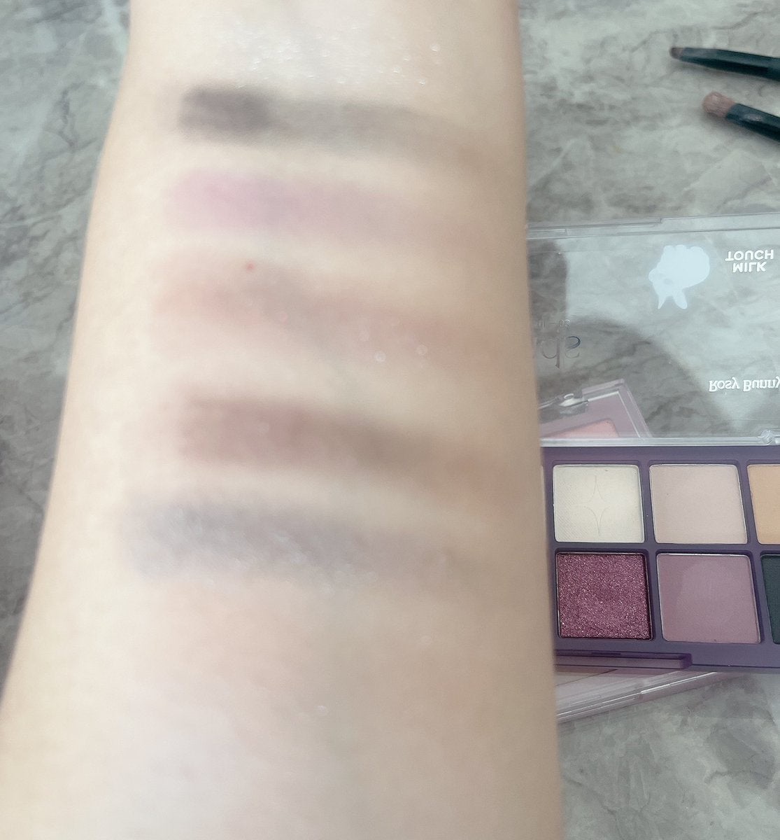 トーンオンシャドウパレット/Milk Touch/アイシャドウパレットを使ったクチコミ（2枚目）
