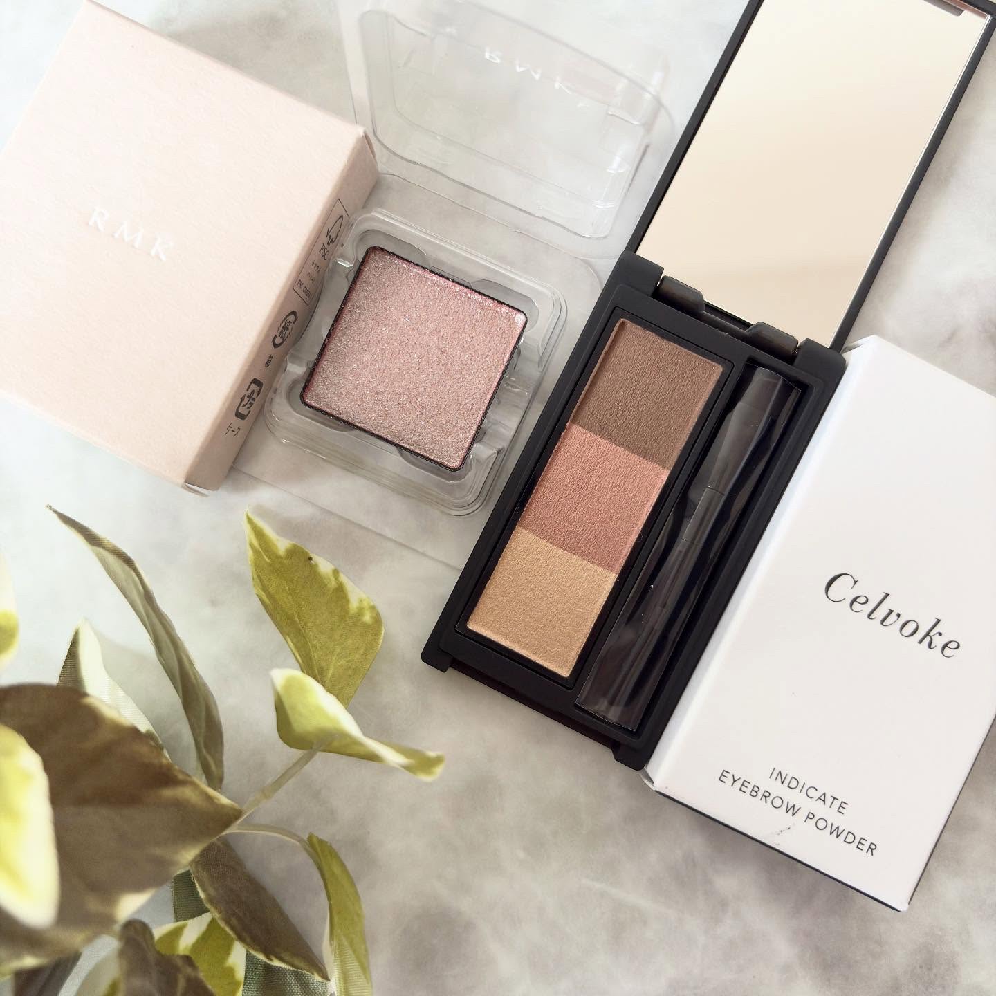セルヴォーク インディケイトアイブロウパウダー/Celvoke/パウダーアイブロウを使ったクチコミ（1枚目）