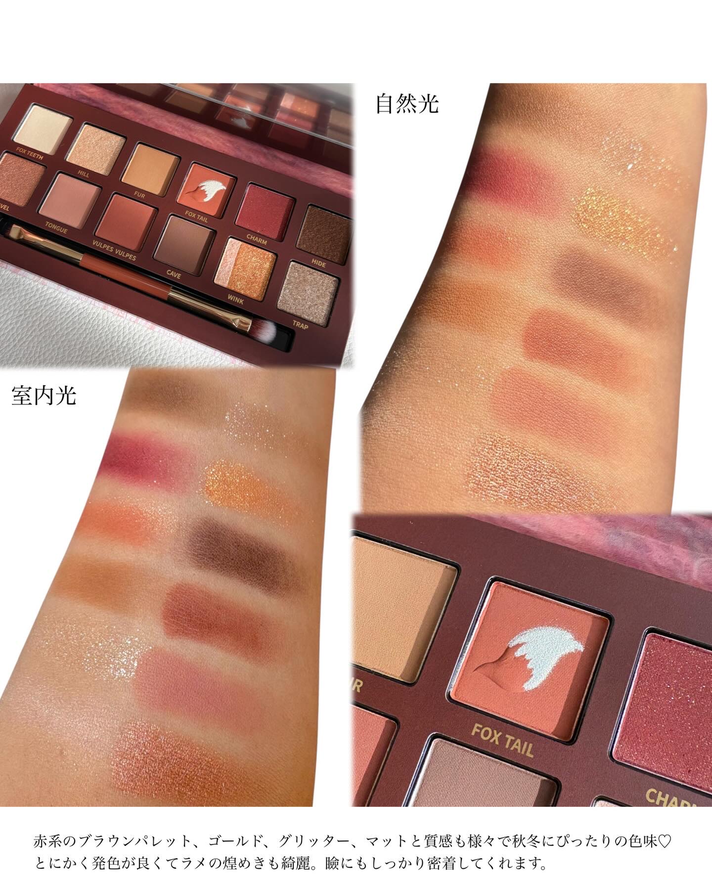 エクスプローラ12色 動物アイシャドウパレット/PERFECT DIARY/アイシャドウパレットを使ったクチコミ（2枚目）